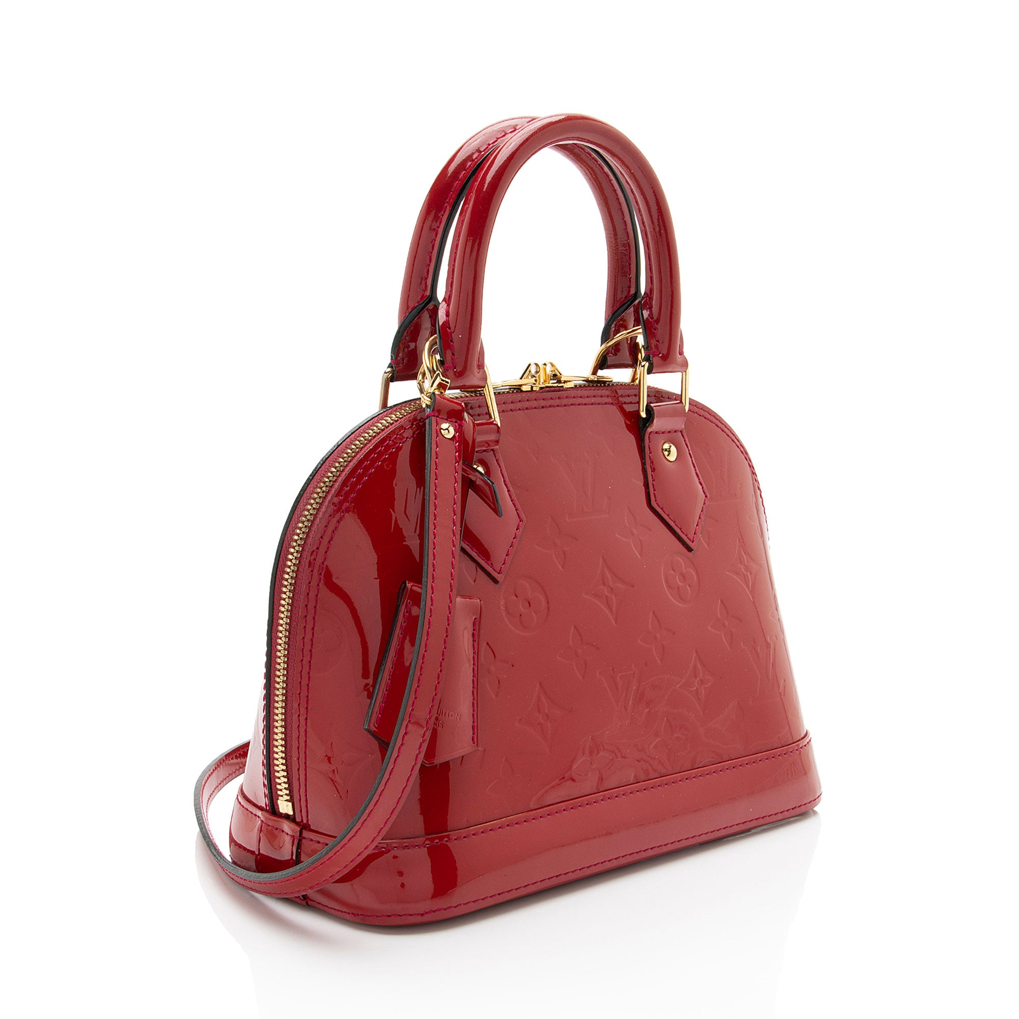 Louis Vuitton Monogram Vernis Alma BB Satchel