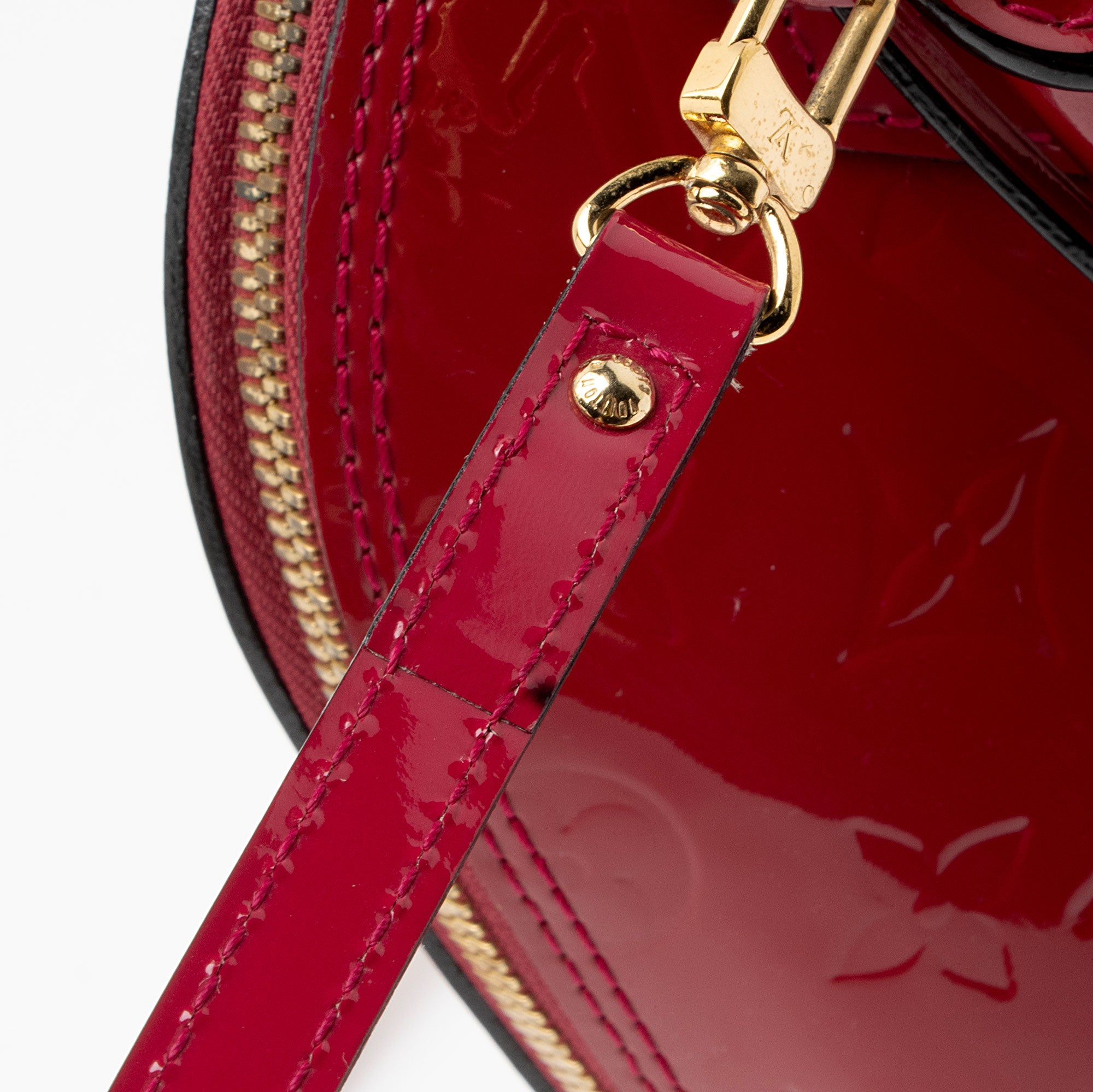 Louis Vuitton Monogram Vernis Alma BB Satchel