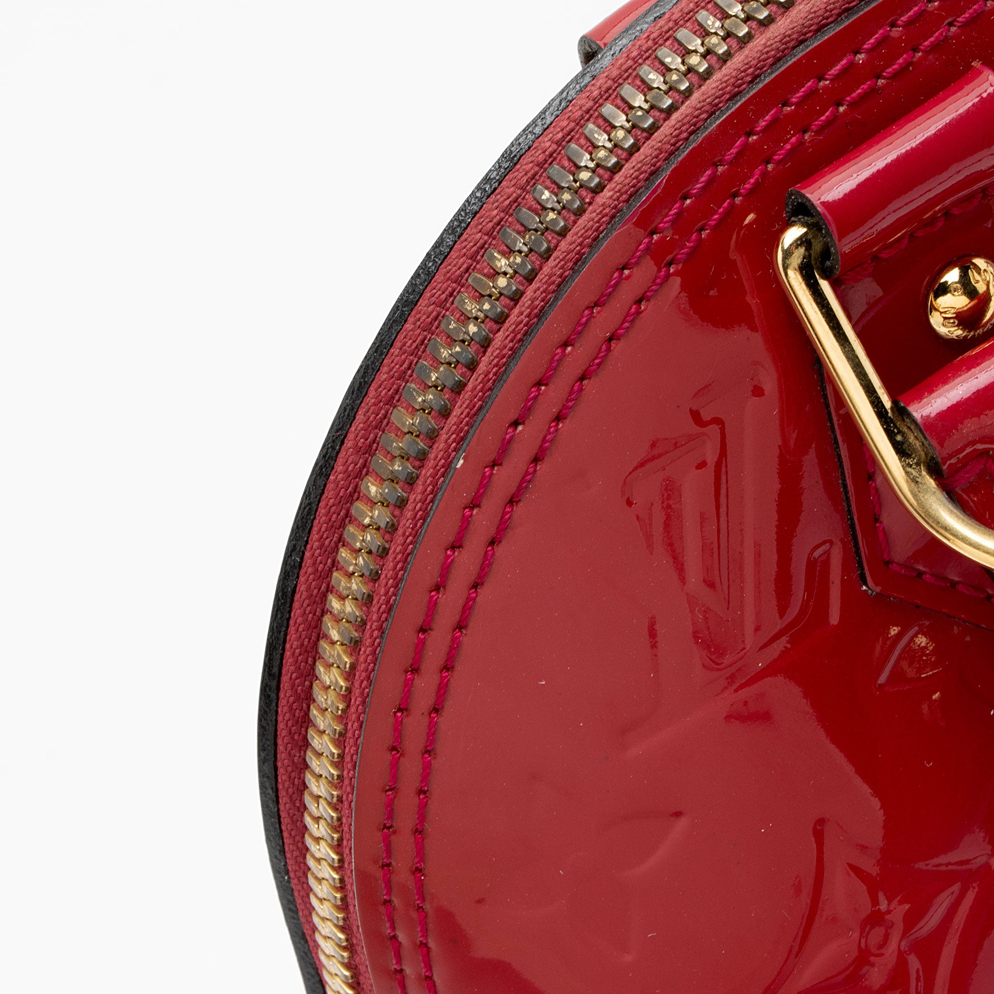 Louis Vuitton Monogram Vernis Alma BB Satchel