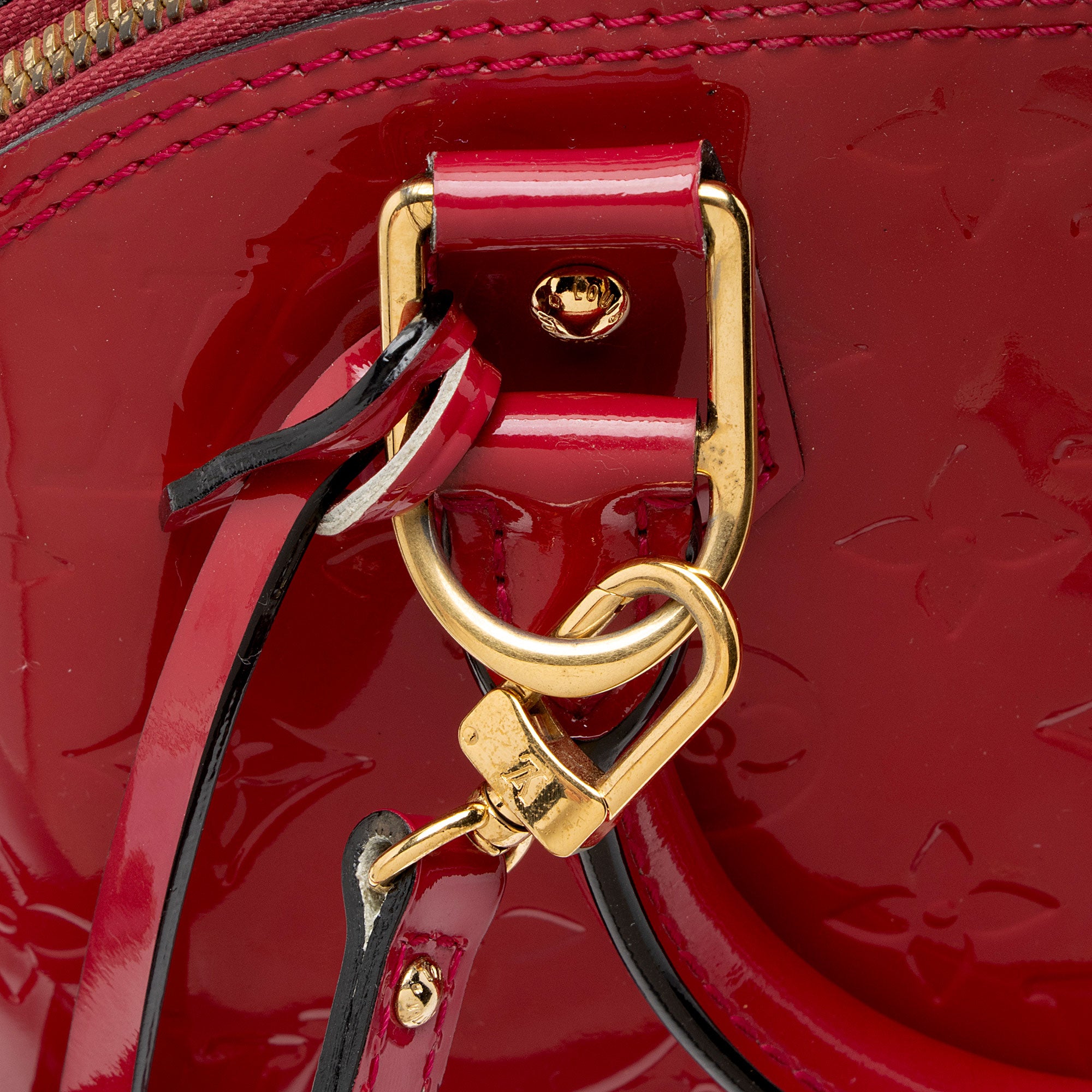 Louis Vuitton Monogram Vernis Alma BB Satchel