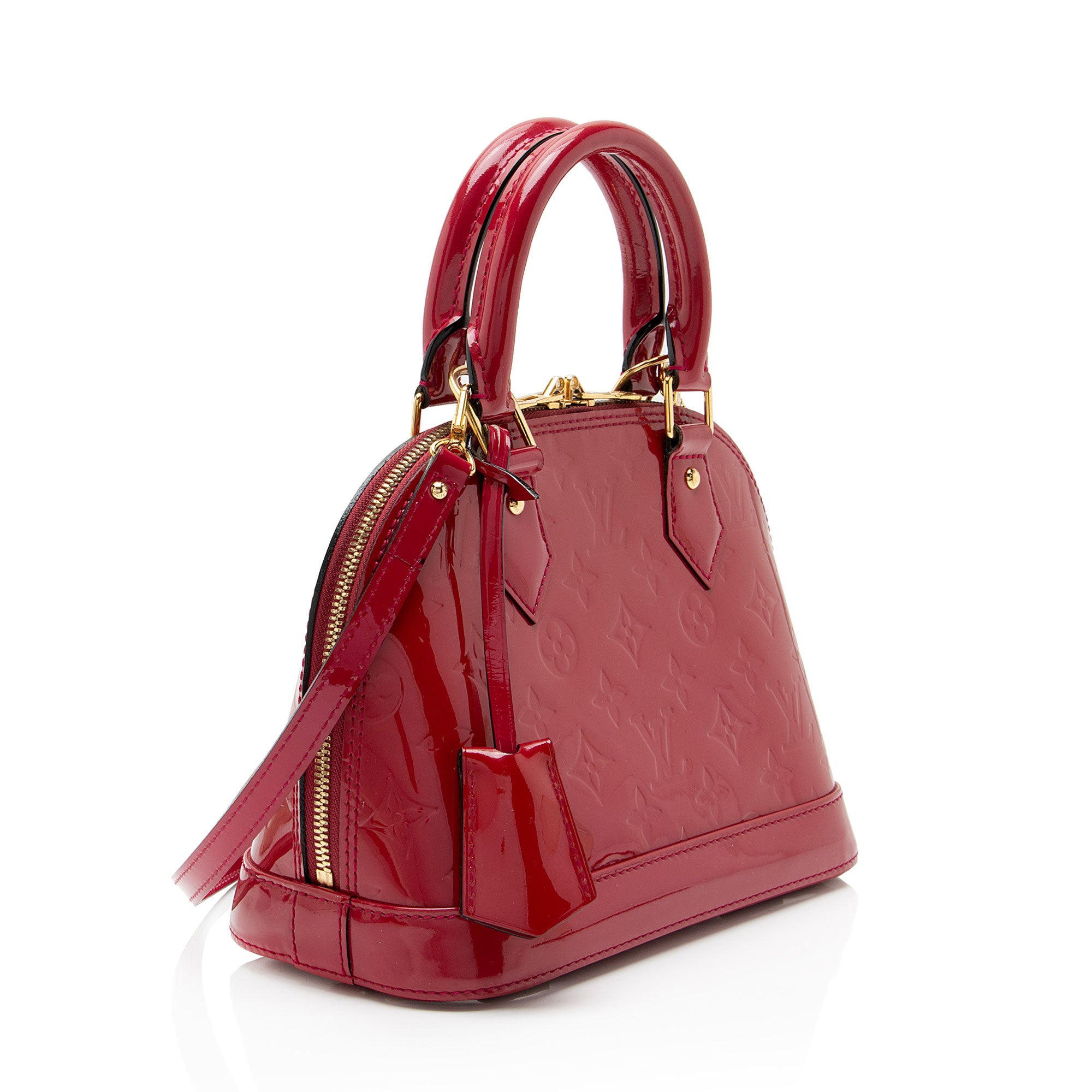 Louis Vuitton Monogram Vernis Alma BB Satchel