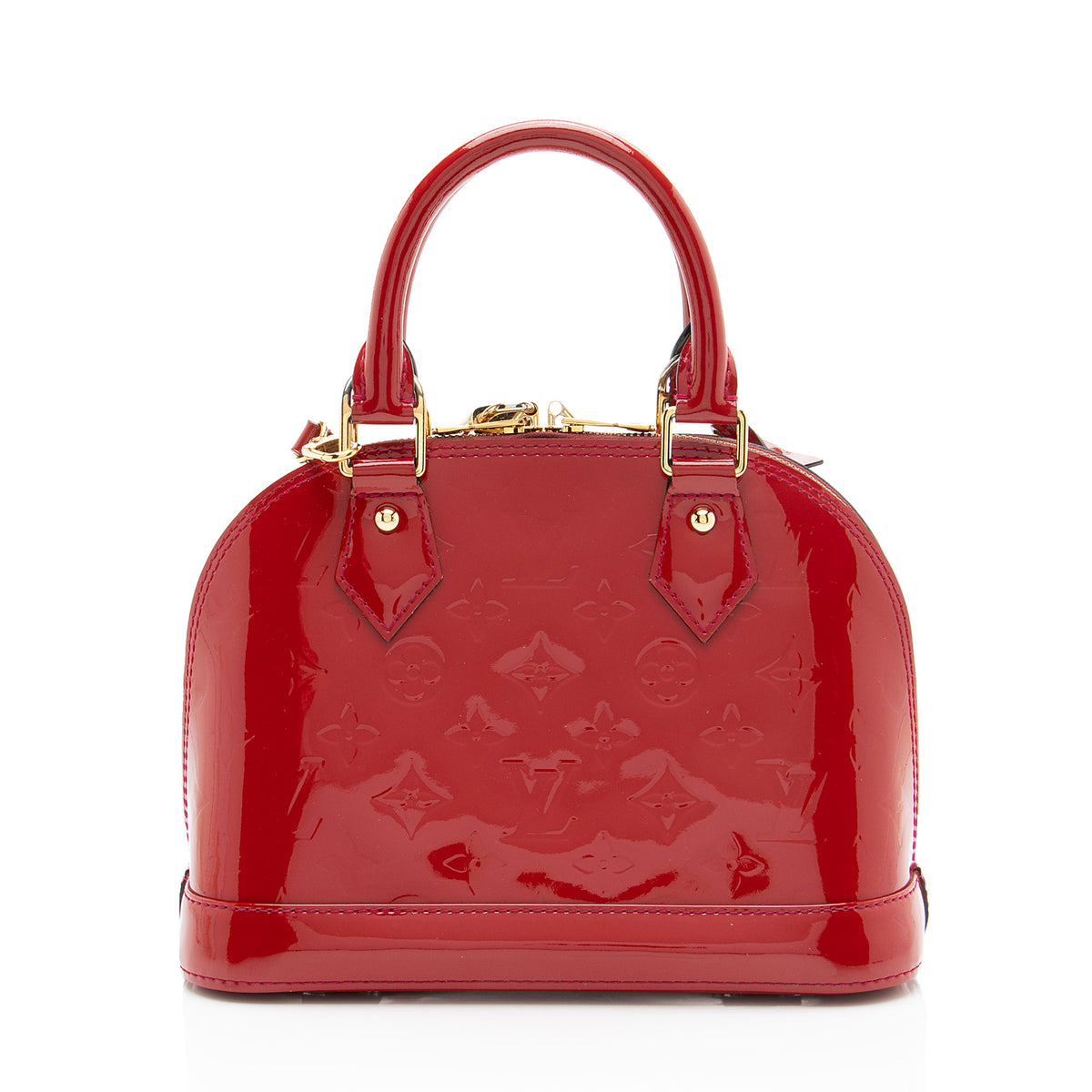 Louis Vuitton Monogram Vernis Alma BB Satchel