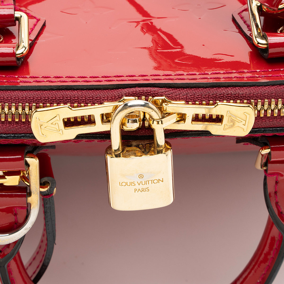 Louis Vuitton Monogram Vernis Alma BB Satchel