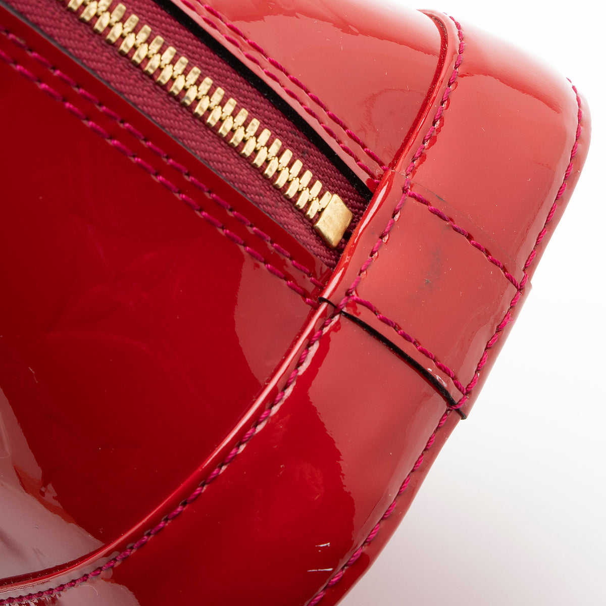 Louis Vuitton Monogram Vernis Alma BB Satchel