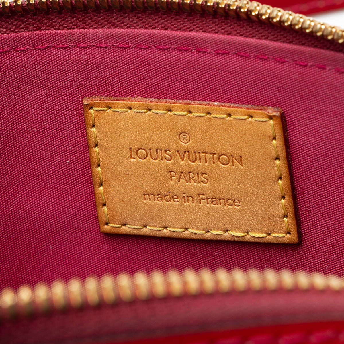 Louis Vuitton Monogram Vernis Alma BB Satchel