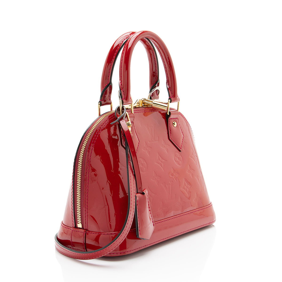 Louis Vuitton Monogram Vernis Alma BB Satchel