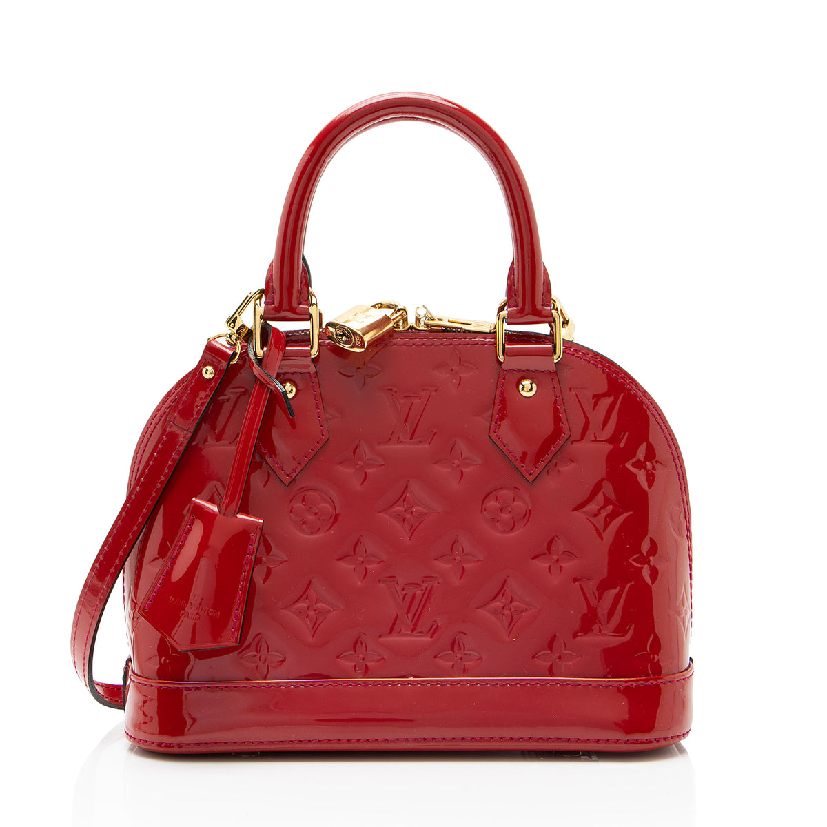 Louis Vuitton Monogram Vernis Alma BB Satchel