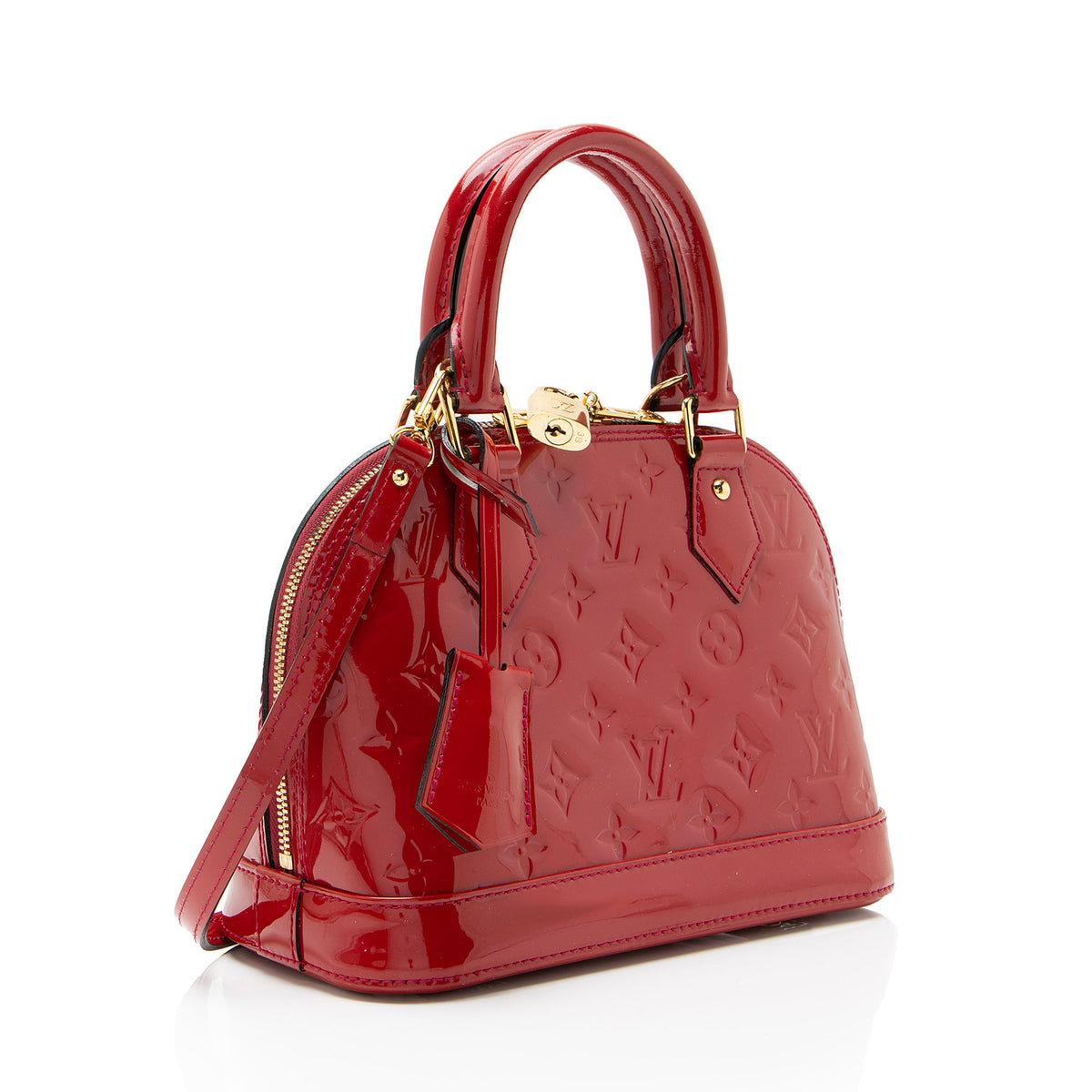 Louis Vuitton Monogram Vernis Alma BB Satchel