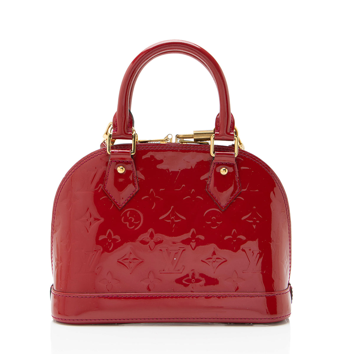 Louis Vuitton Monogram Vernis Alma BB Satchel