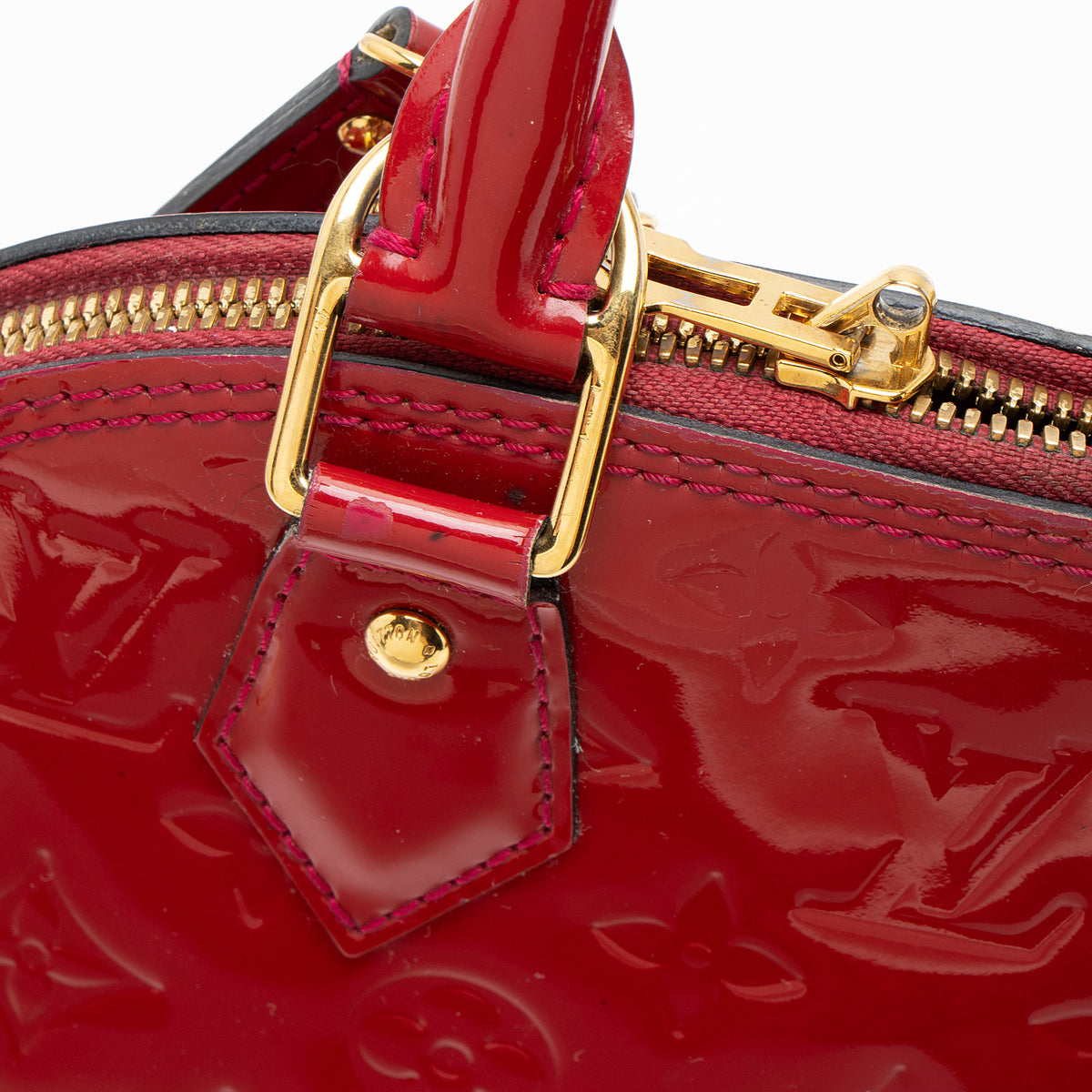 Louis Vuitton Monogram Vernis Alma BB Satchel