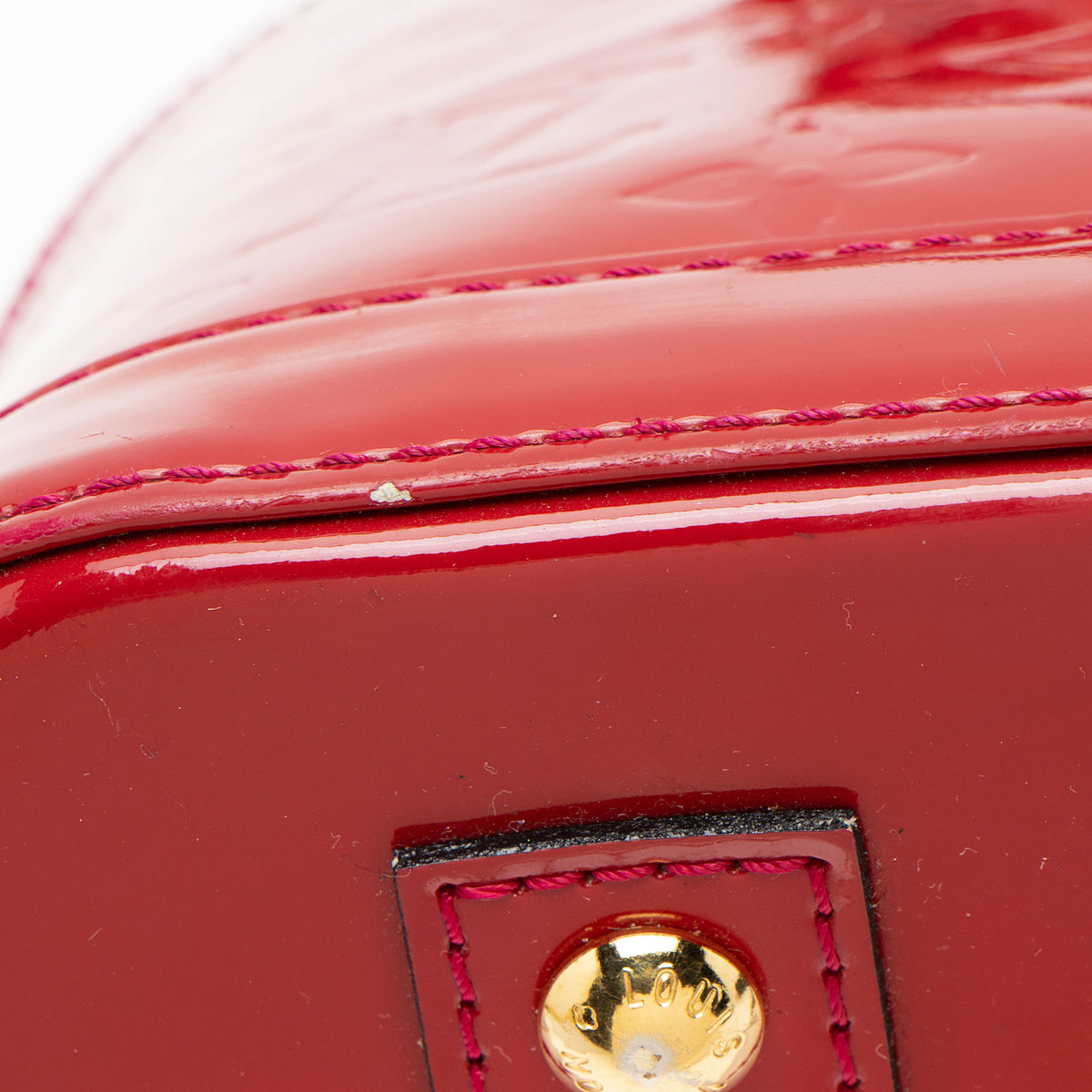 Louis Vuitton Monogram Vernis Alma BB Satchel