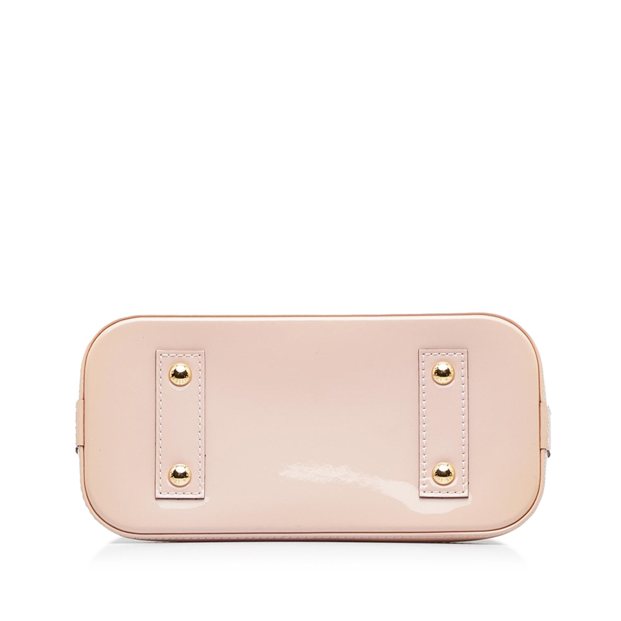 Louis Vuitton Monogram Vernis Alma BB (SHG-EaY81w)