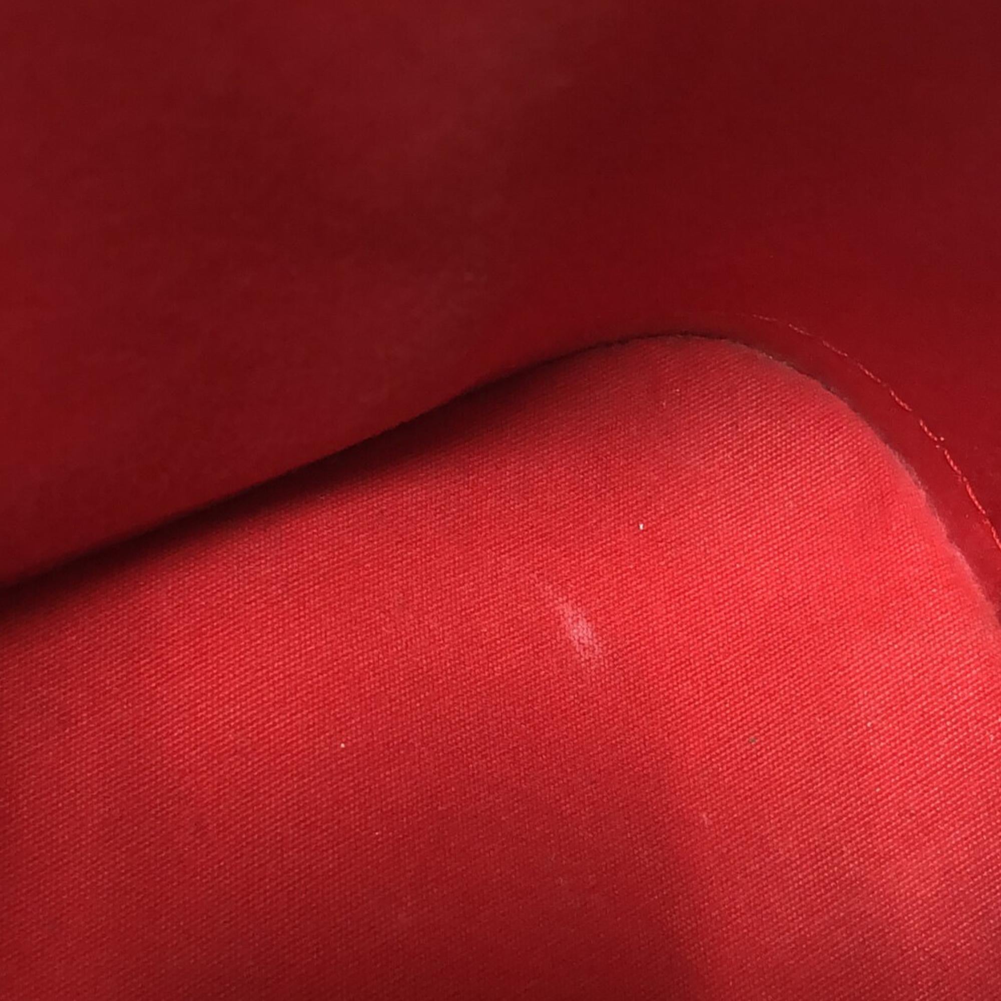 Louis Vuitton Monogram Vernis Alma BB (SHG-dJprRU)