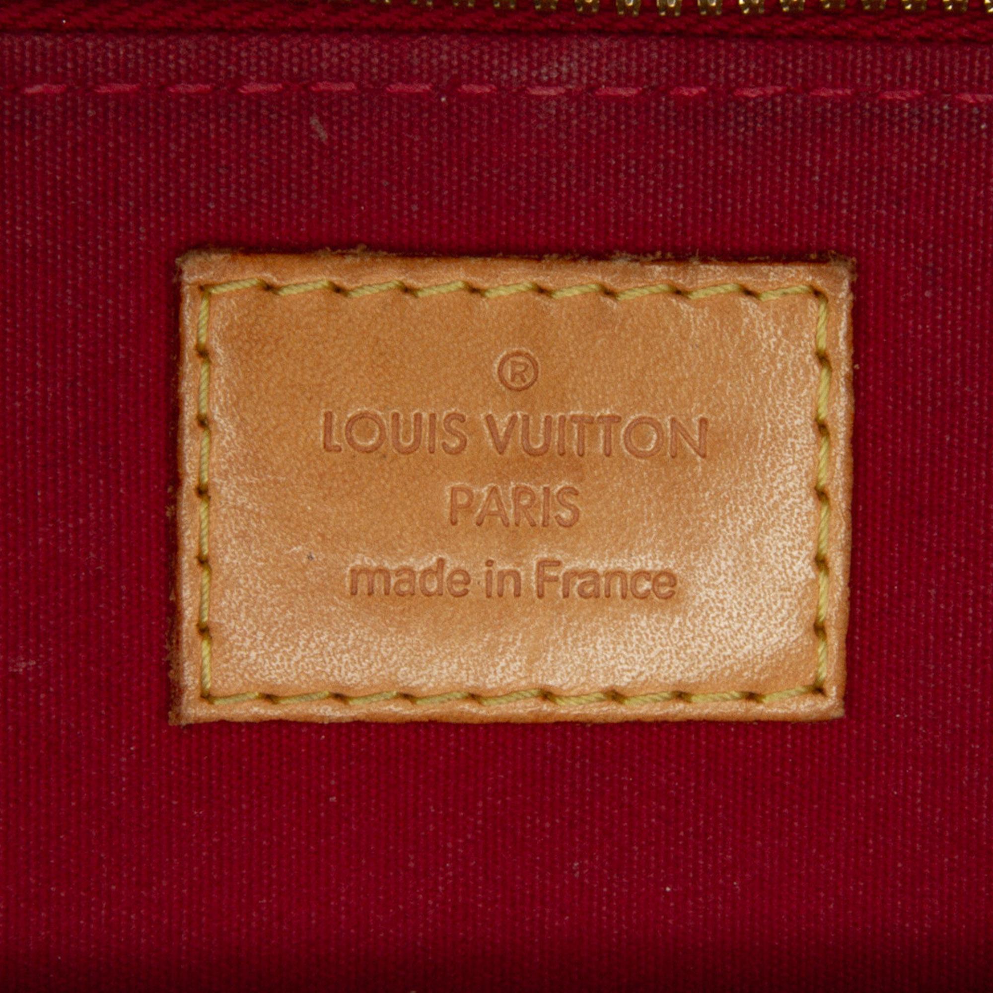 Louis Vuitton Monogram Vernis Alma BB (SHG-9zPO6C)