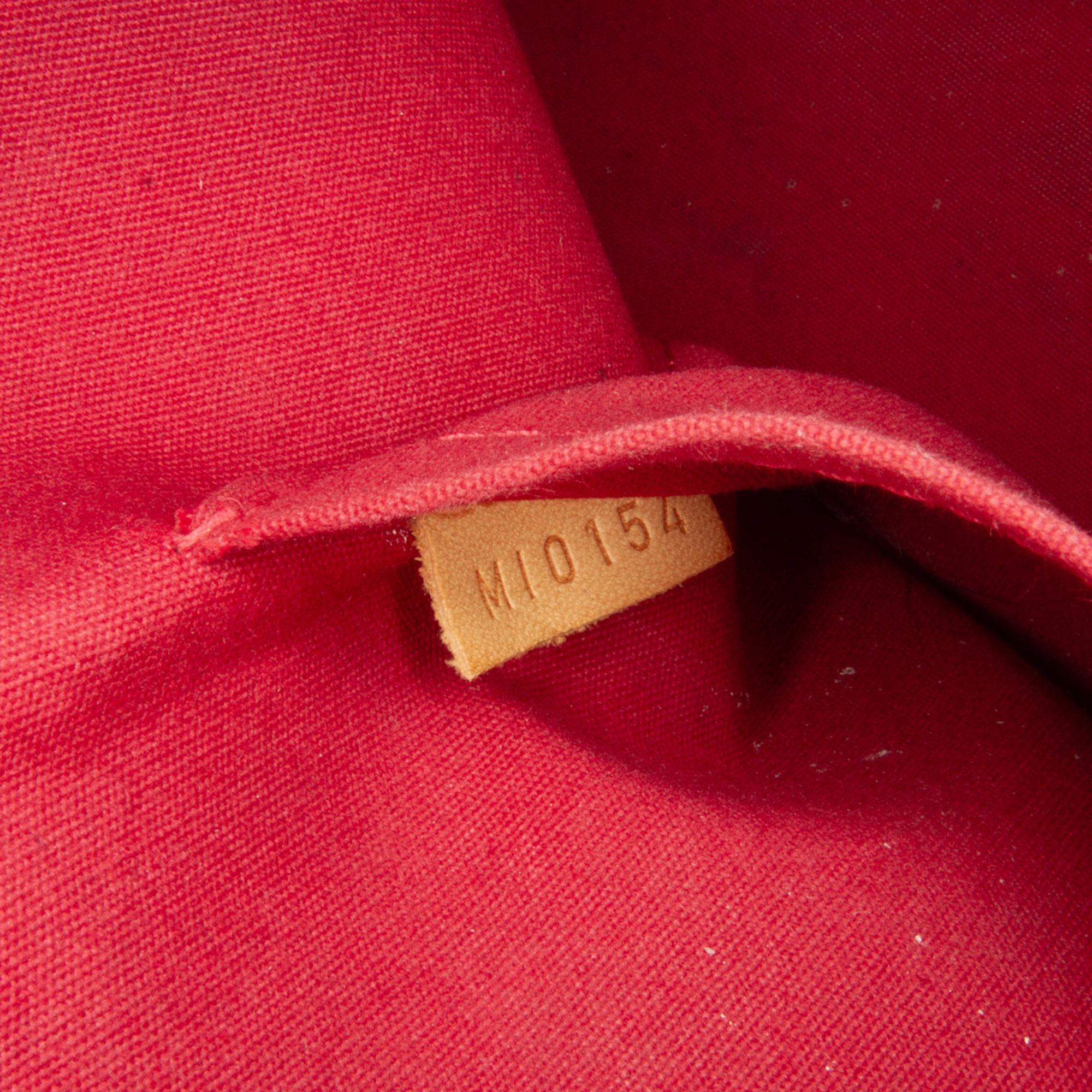 Louis Vuitton Monogram Vernis Alma BB (SHG-9zPO6C)