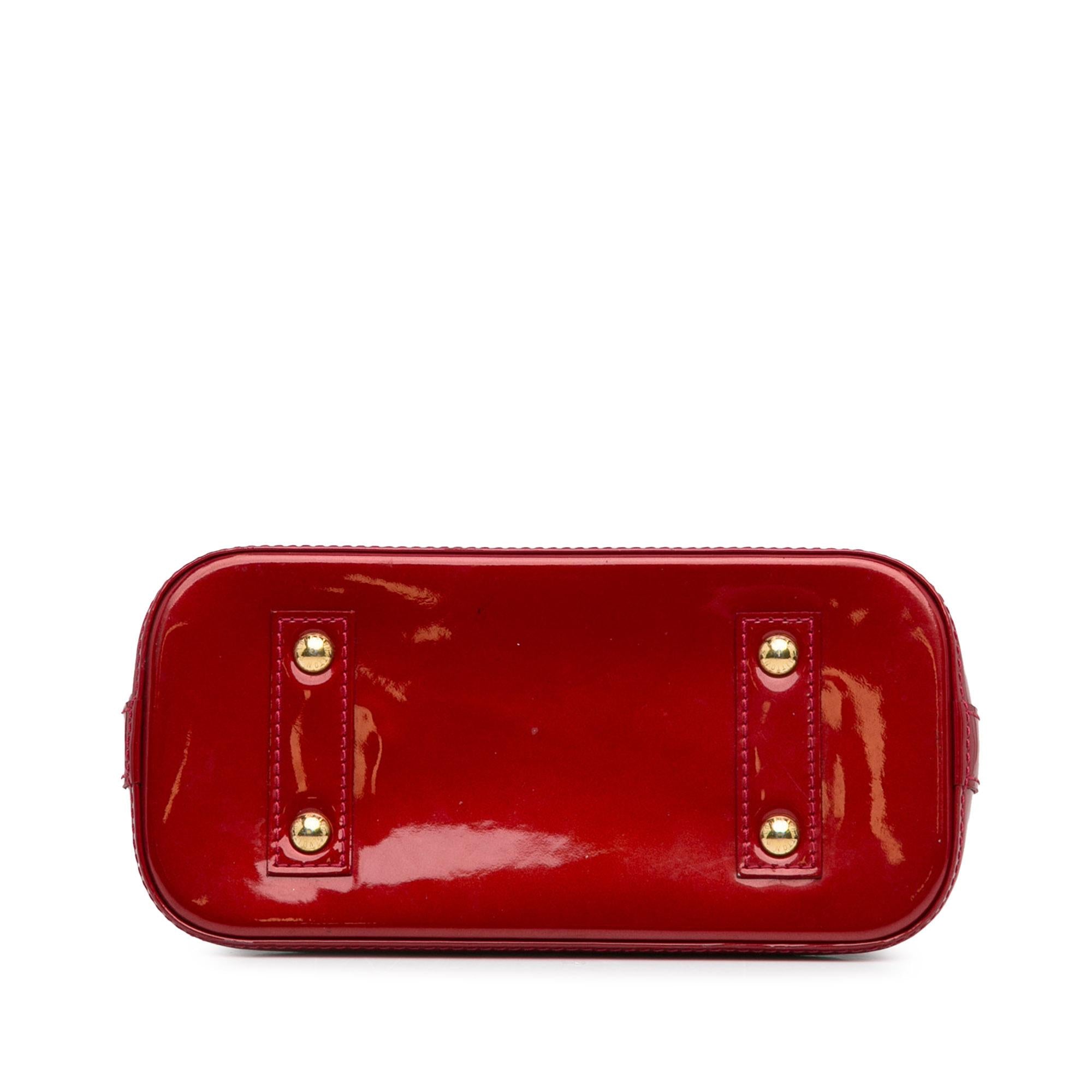 Louis Vuitton Monogram Vernis Alma BB (SHG-9zPO6C)