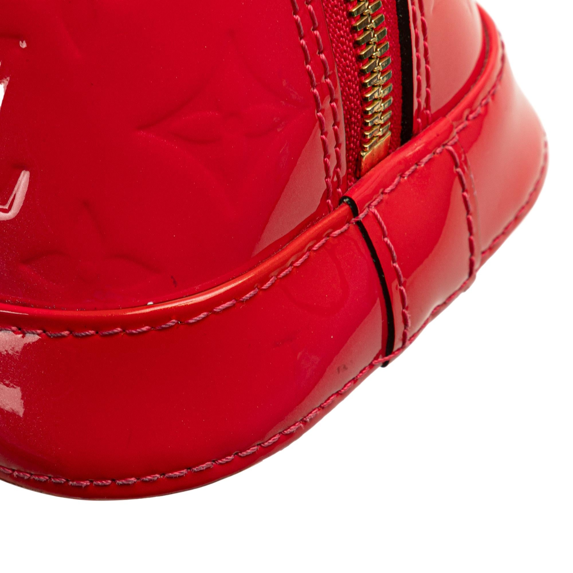 Louis Vuitton Monogram Vernis Alma BB