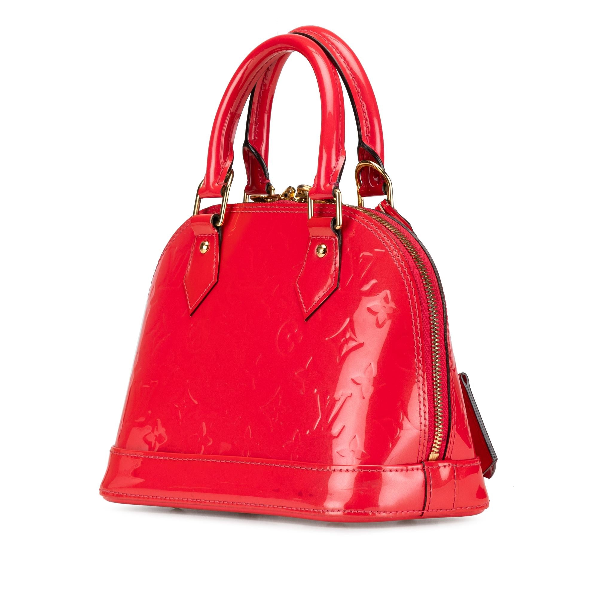 Louis Vuitton Monogram Vernis Alma BB