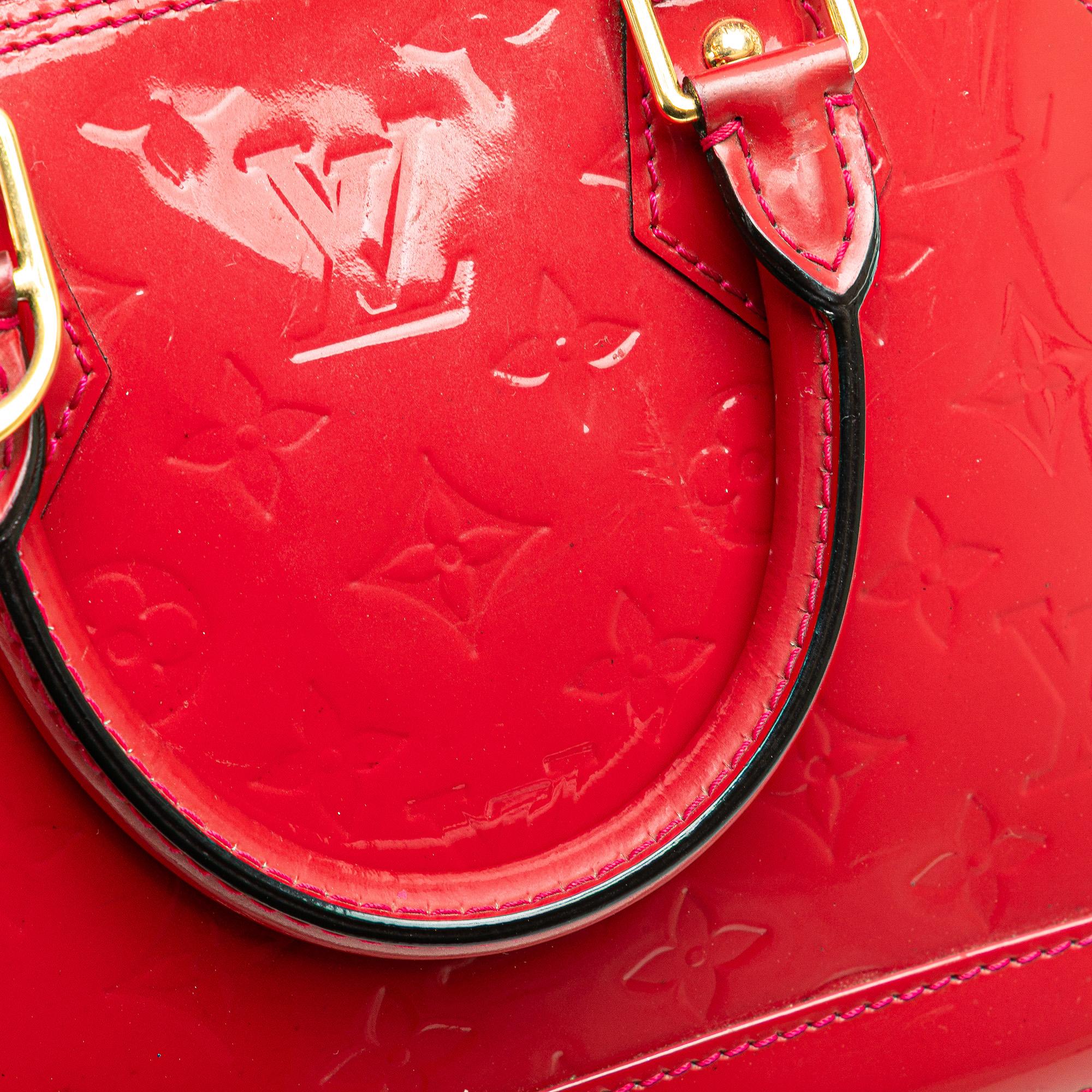 Louis Vuitton Monogram Vernis Alma BB