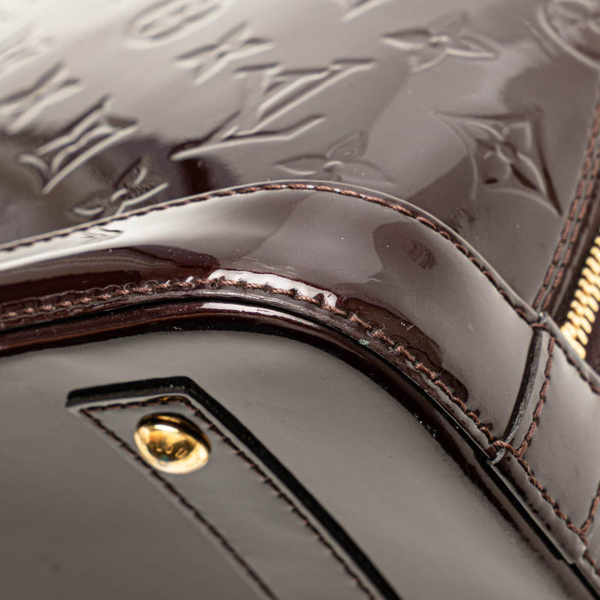 Louis Vuitton Monogram Vernis Alma BB