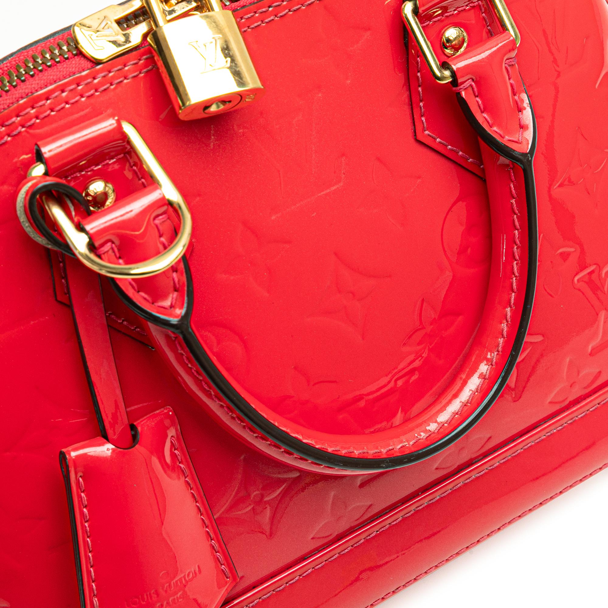 Louis Vuitton Monogram Vernis Alma BB