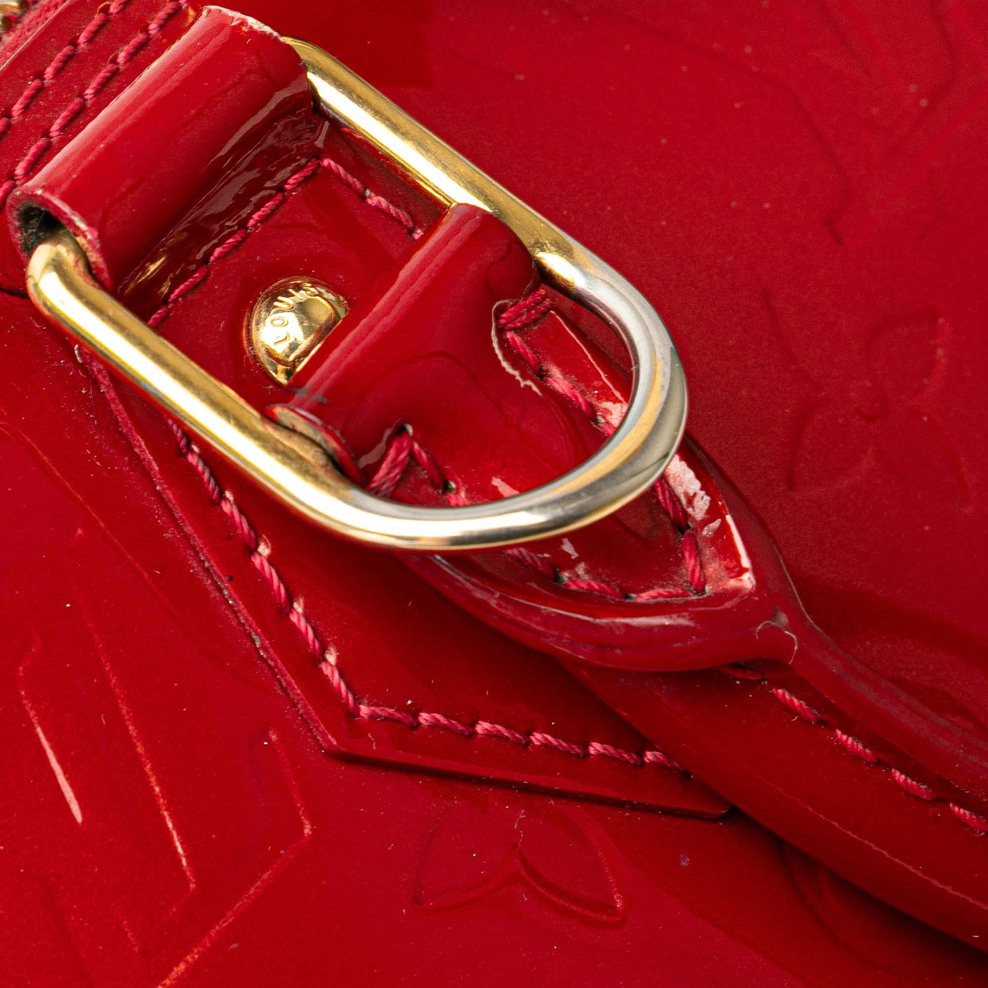 Louis Vuitton Monogram Vernis Alma BB