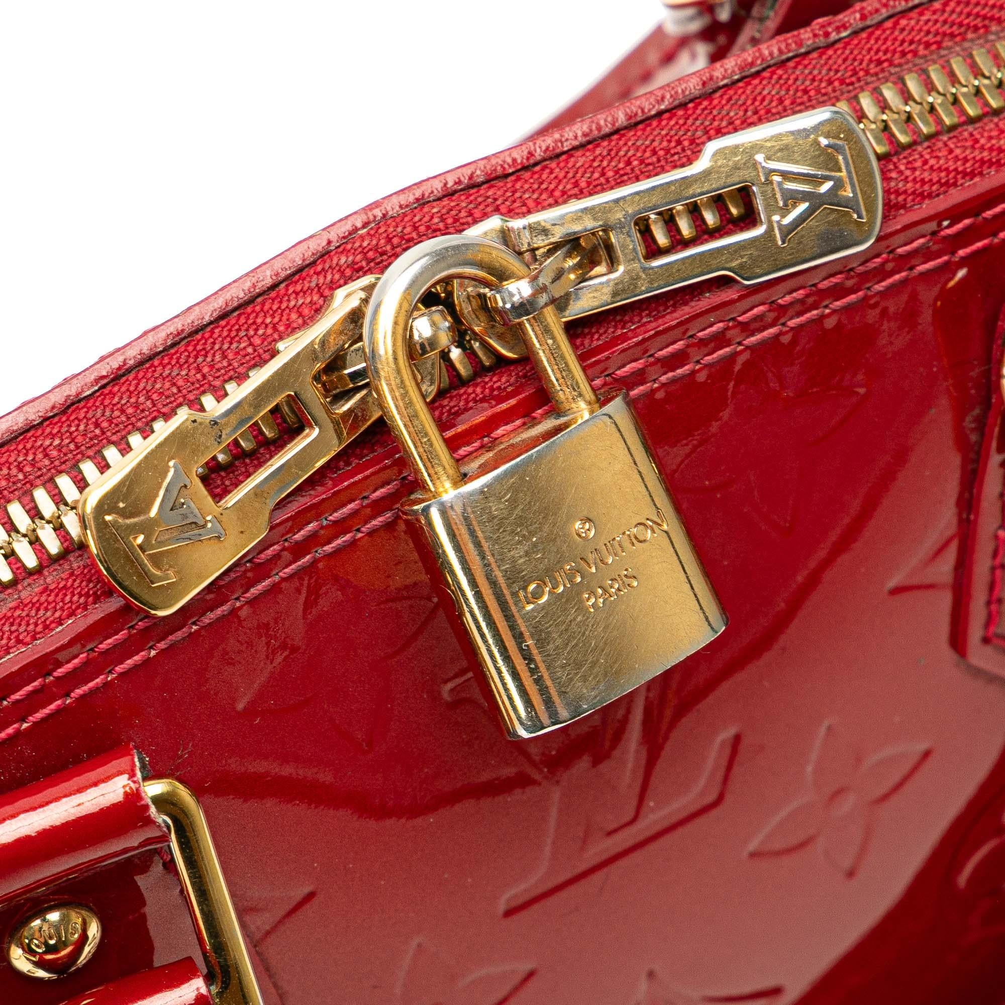 Louis Vuitton Monogram Vernis Alma BB