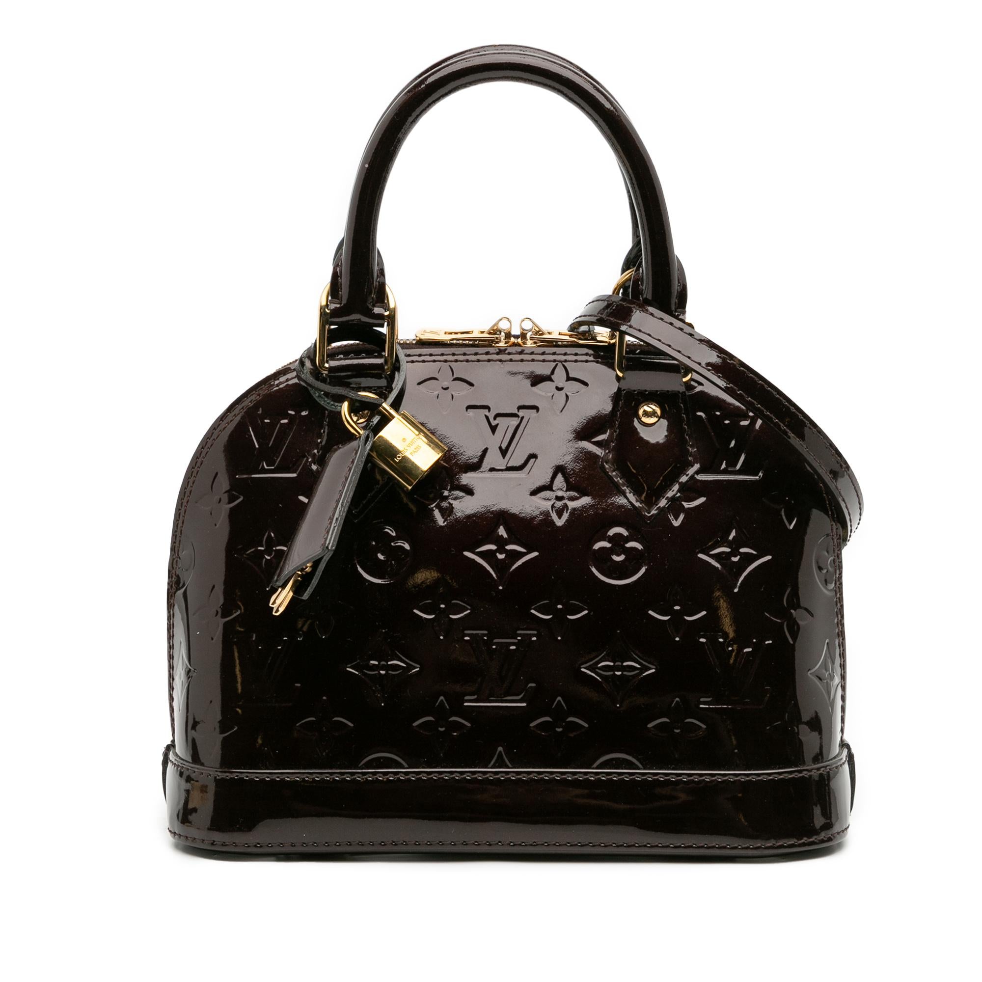 Louis Vuitton Monogram Vernis Alma BB