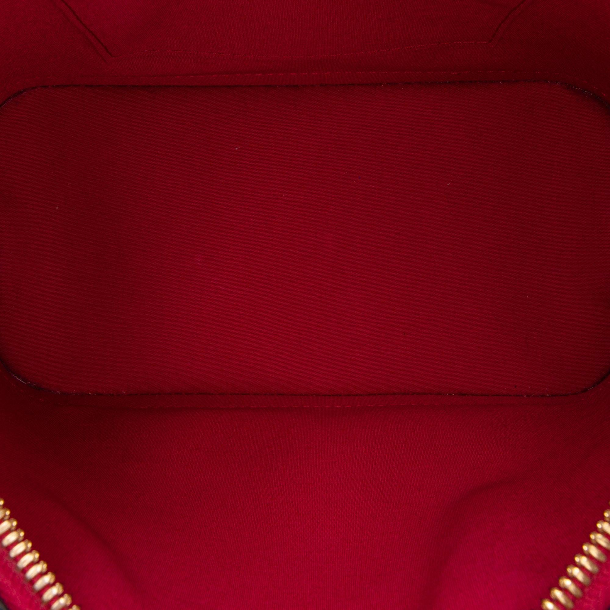 Louis Vuitton Monogram Vernis Alma BB