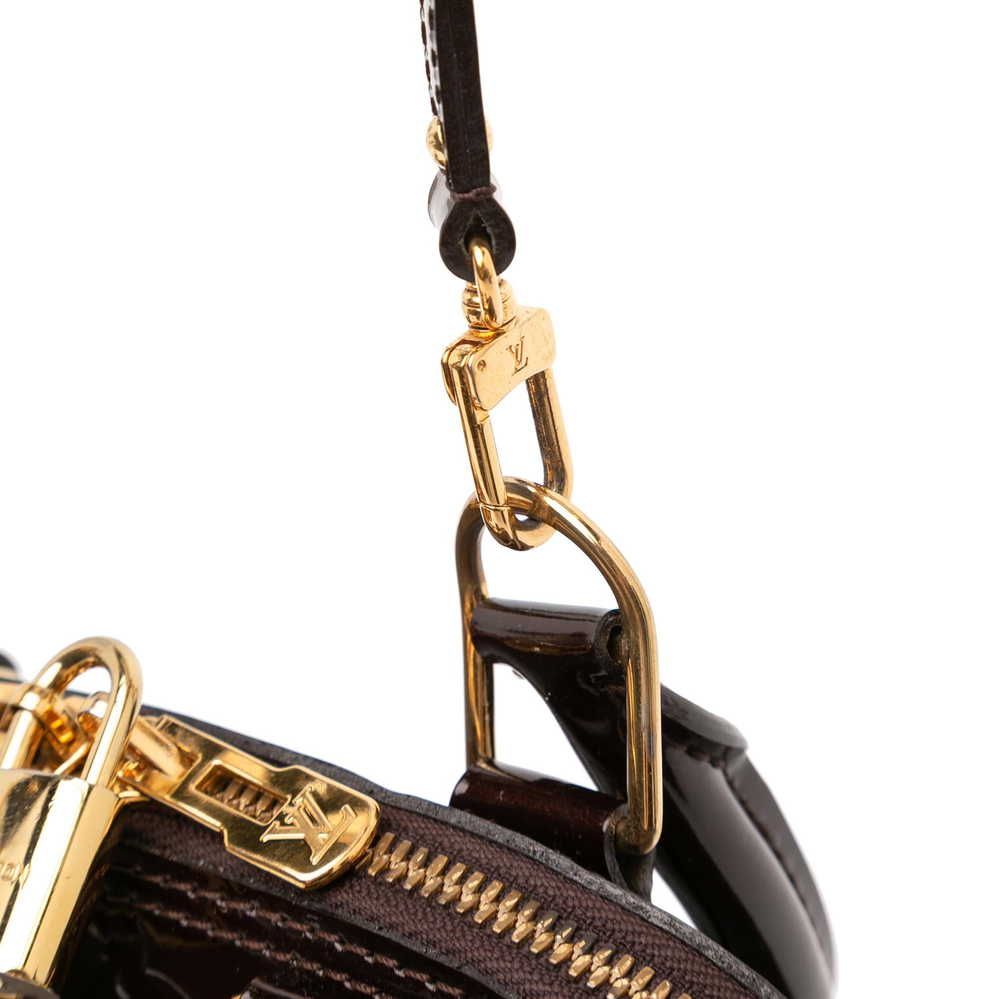Louis Vuitton Monogram Vernis Alma BB