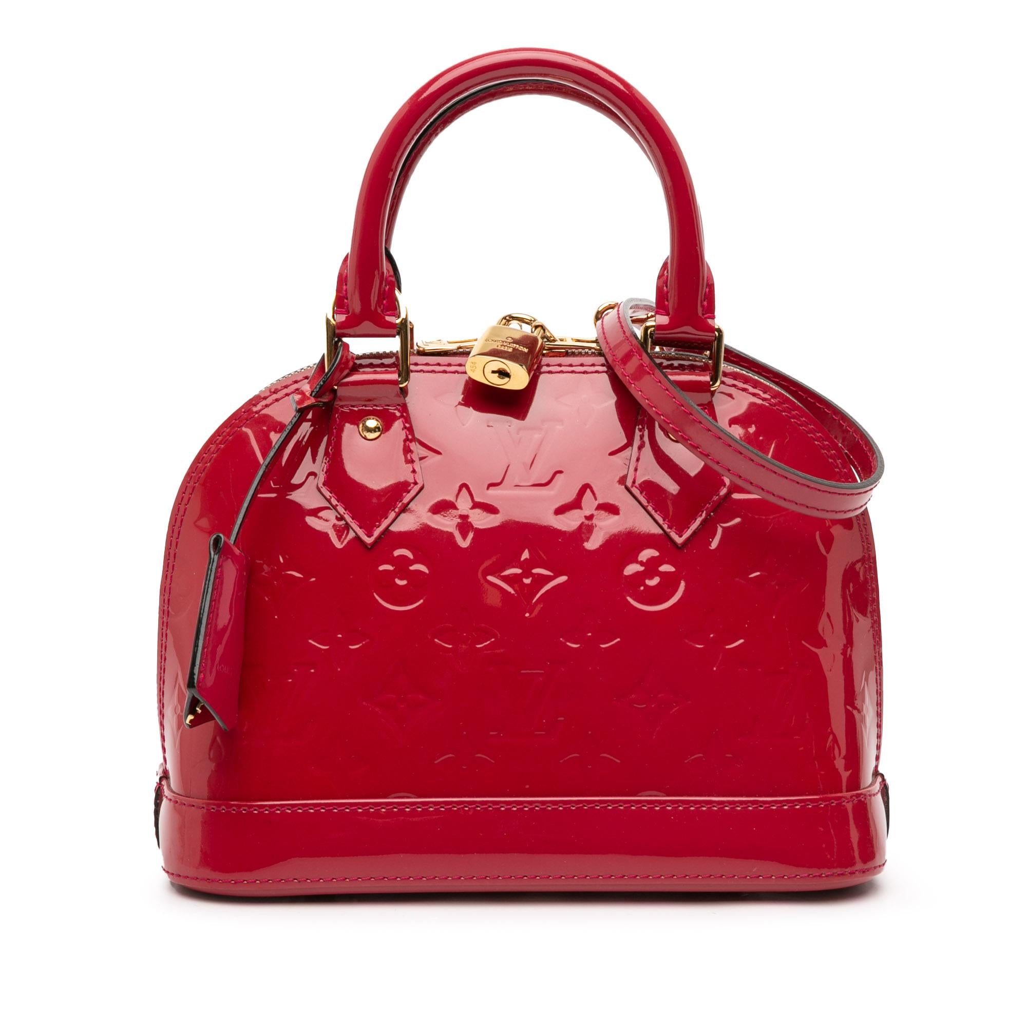 Louis Vuitton Monogram Vernis Alma BB