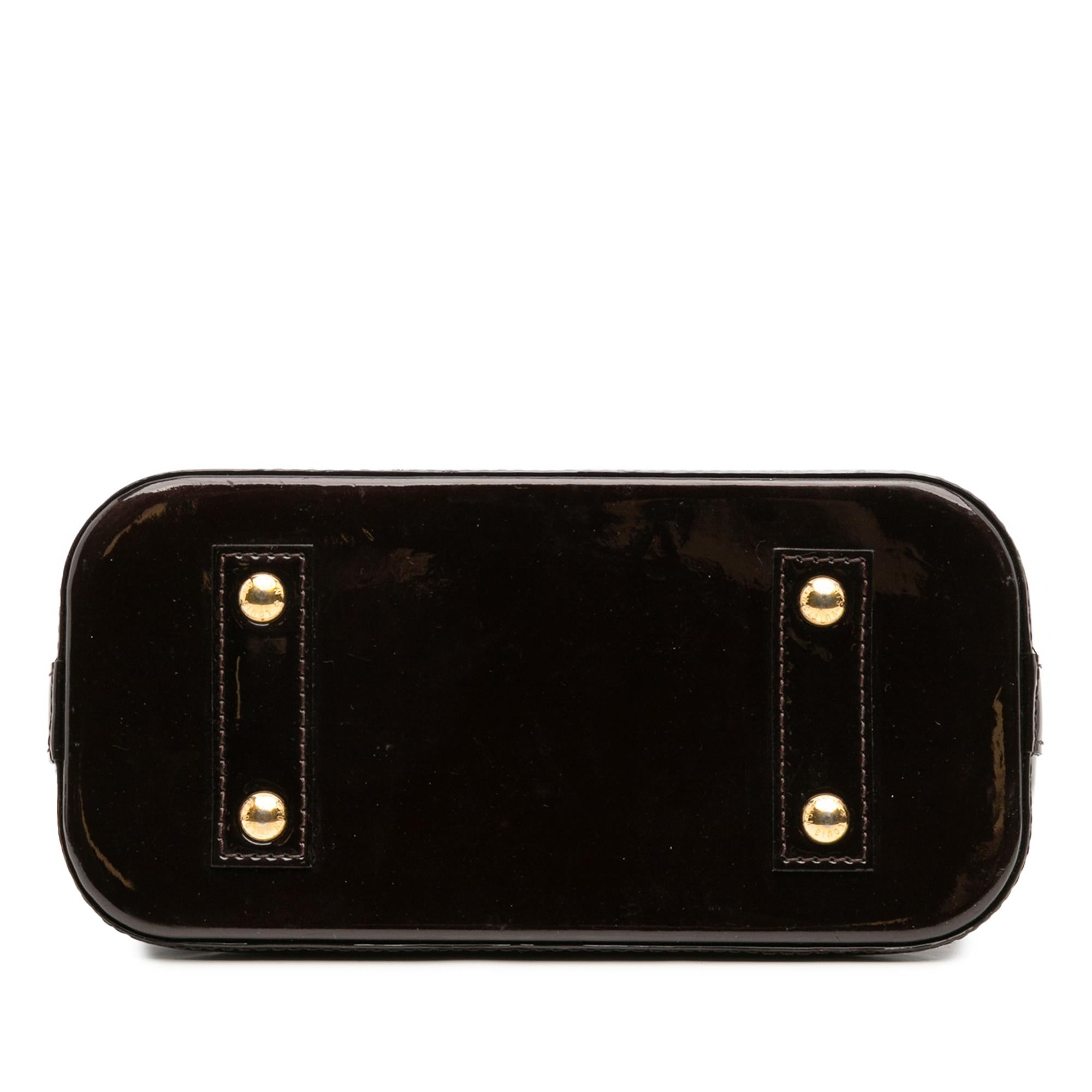 Louis Vuitton Monogram Vernis Alma BB