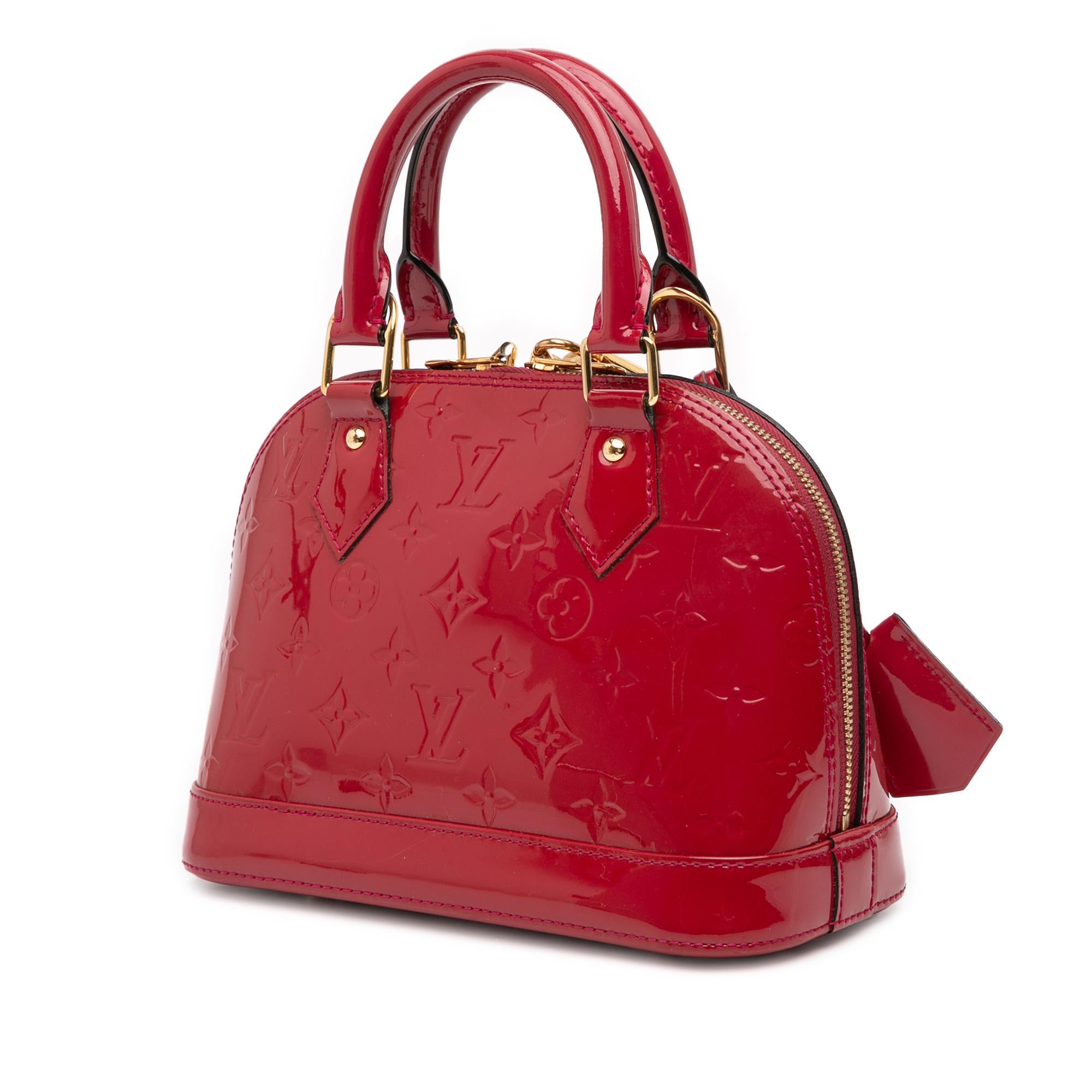 Louis Vuitton Monogram Vernis Alma BB