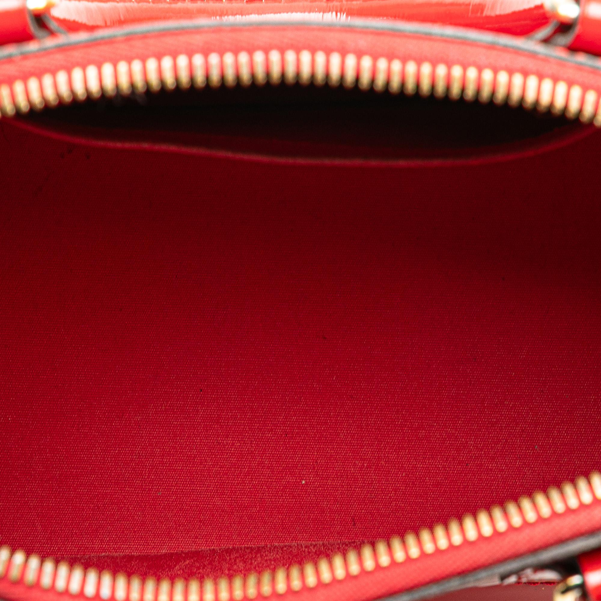 Louis Vuitton Monogram Vernis Alma BB