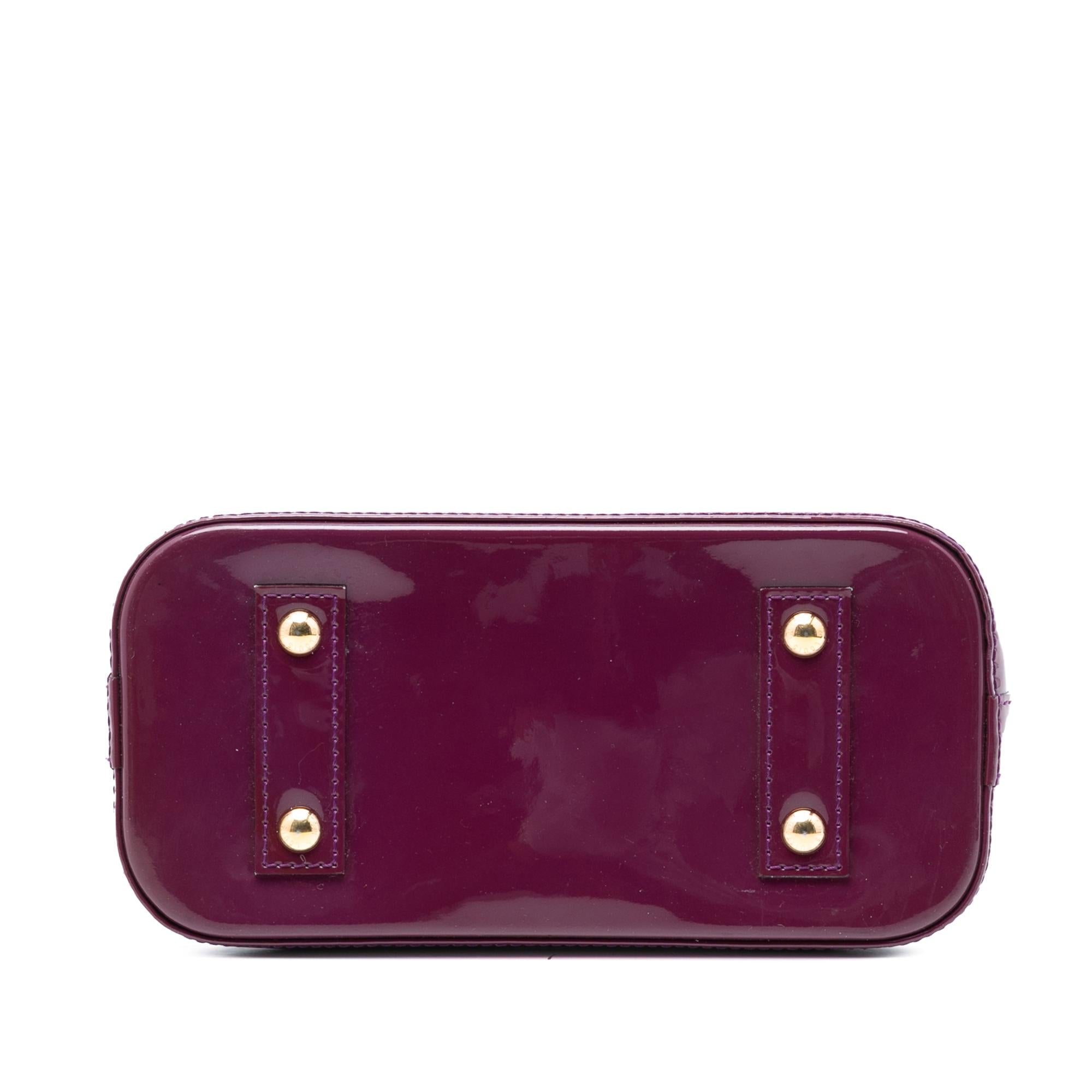 Louis Vuitton Monogram Vernis Alma BB