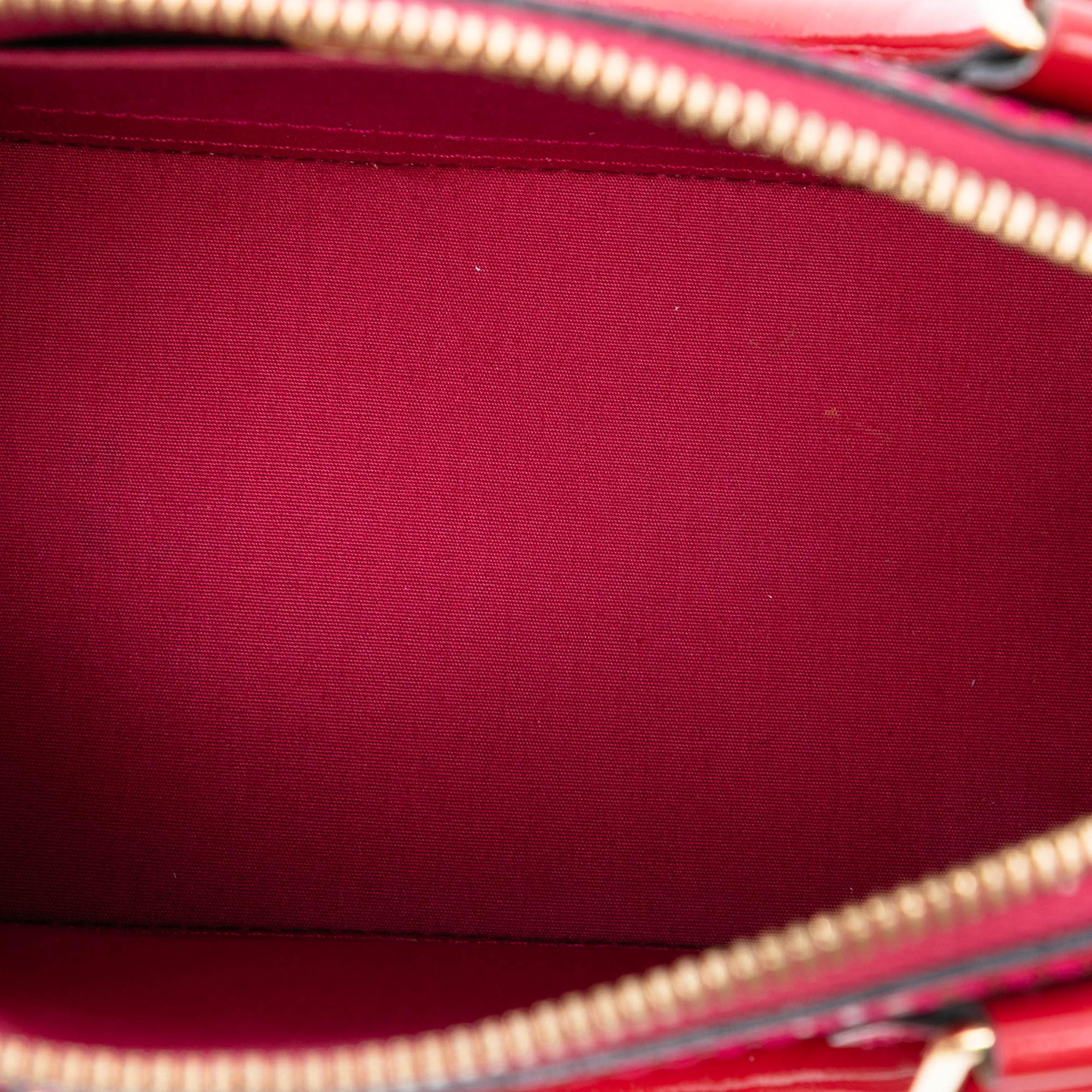 Louis Vuitton Monogram Vernis Alma BB