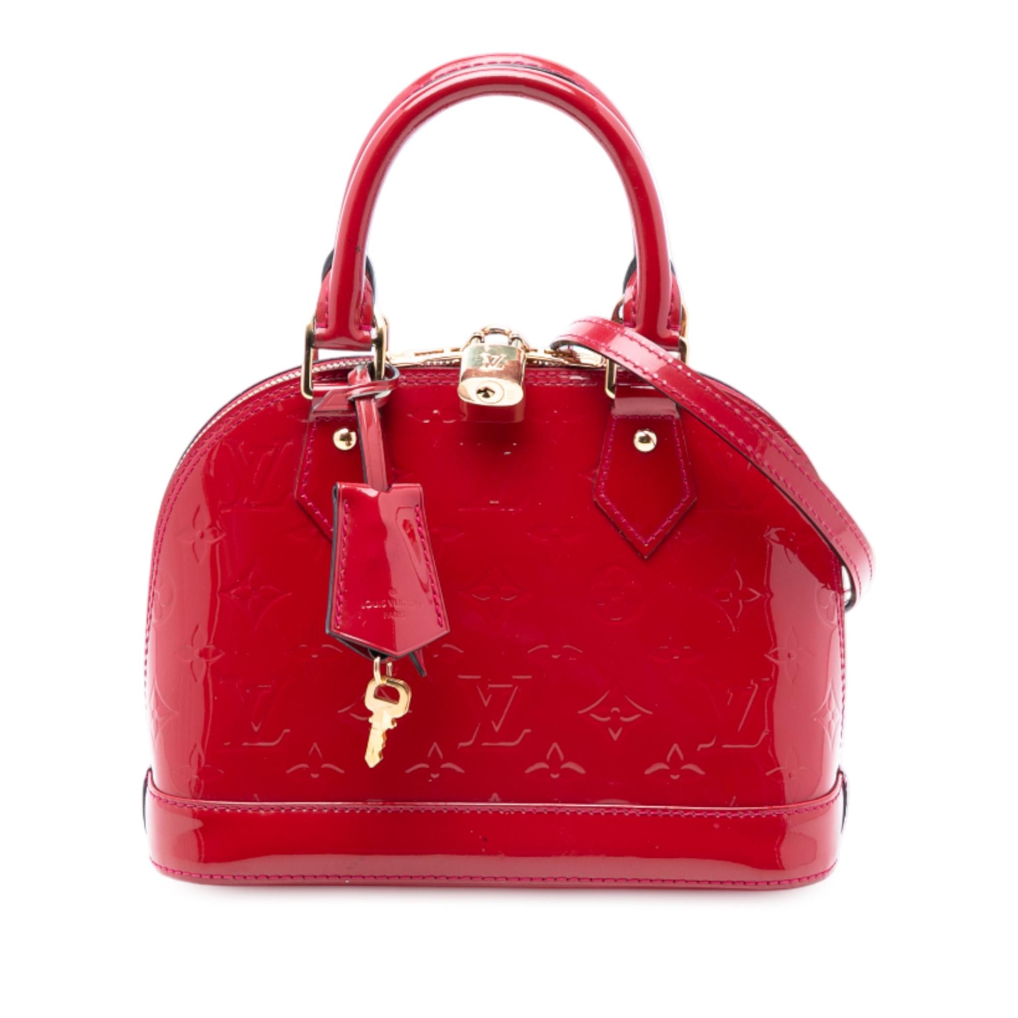 Louis Vuitton Monogram Vernis Alma BB