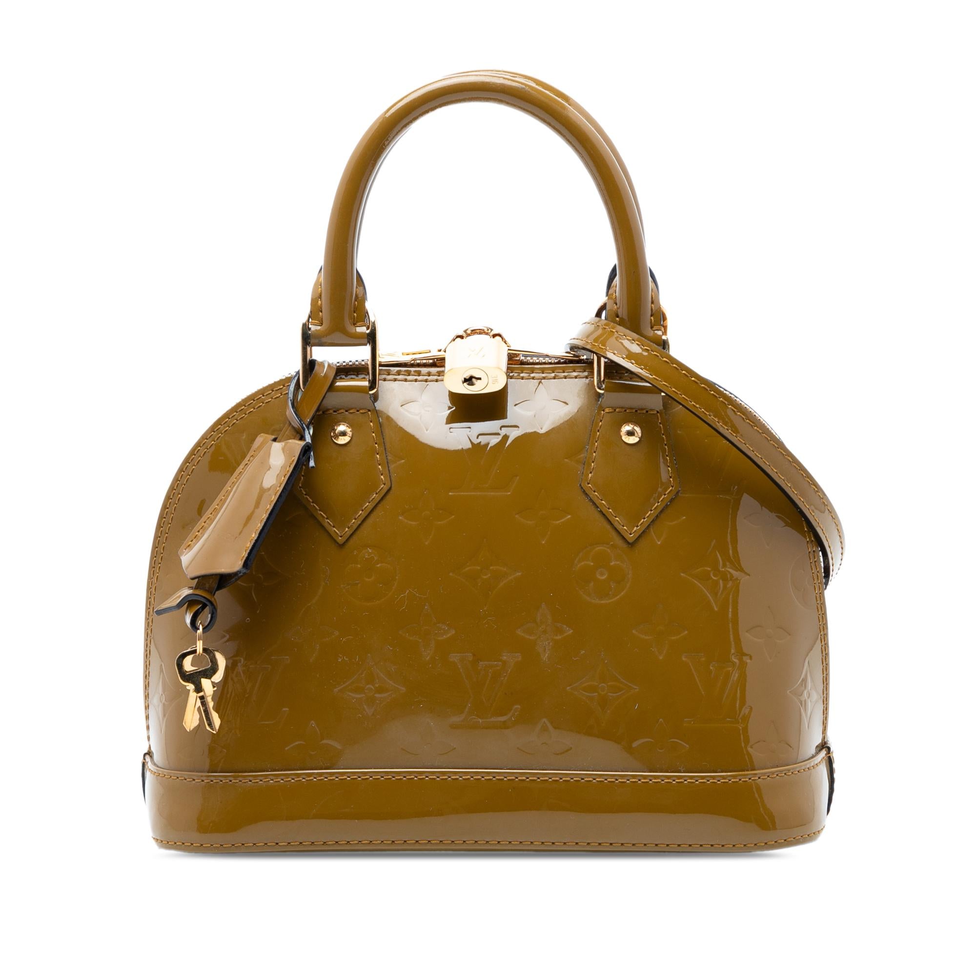 Louis Vuitton Monogram Vernis Alma BB