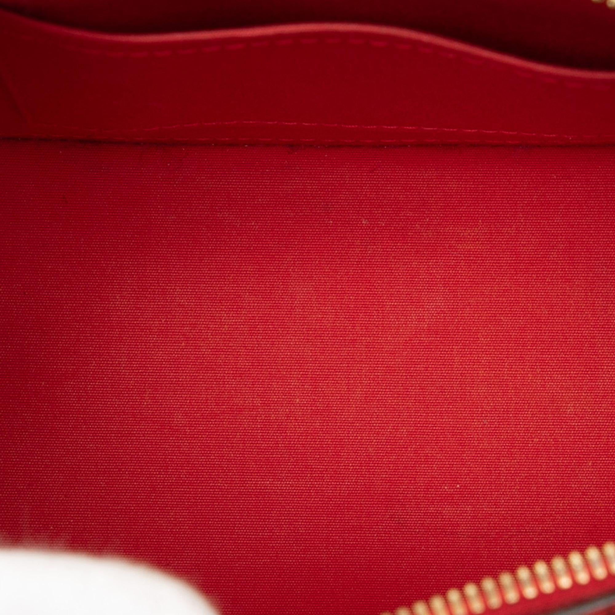 Louis Vuitton Monogram Vernis Alma BB
