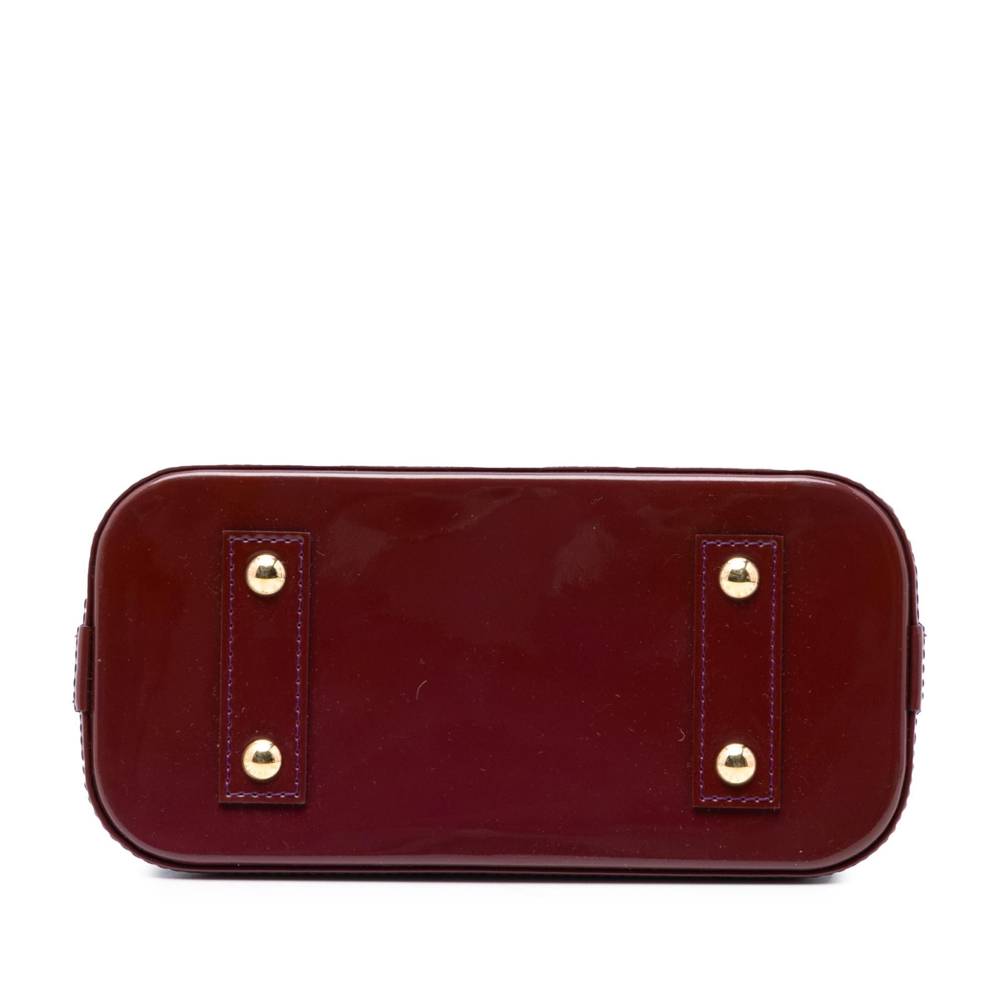 Louis Vuitton Monogram Vernis Alma BB