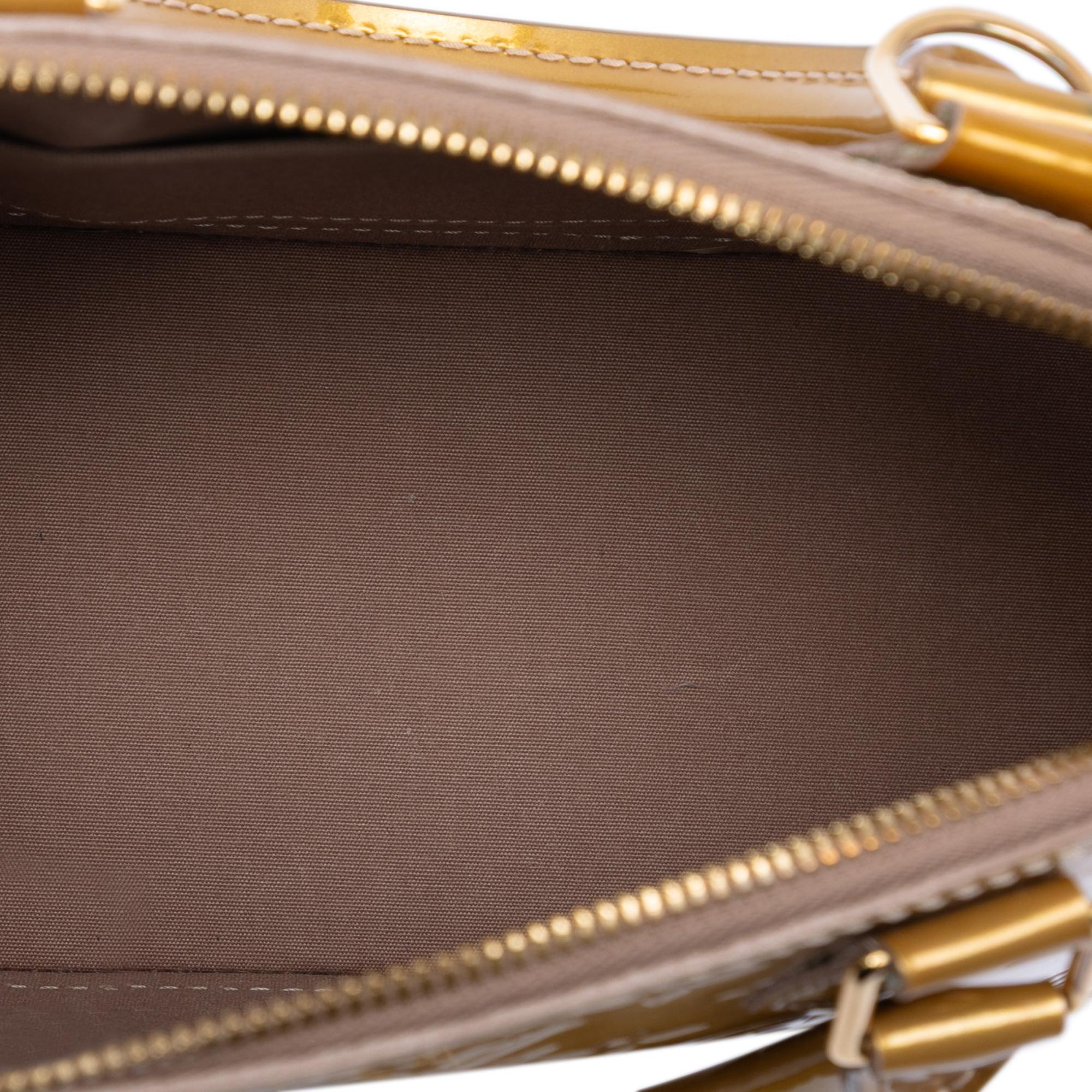 Louis Vuitton Monogram Vernis Alma BB
