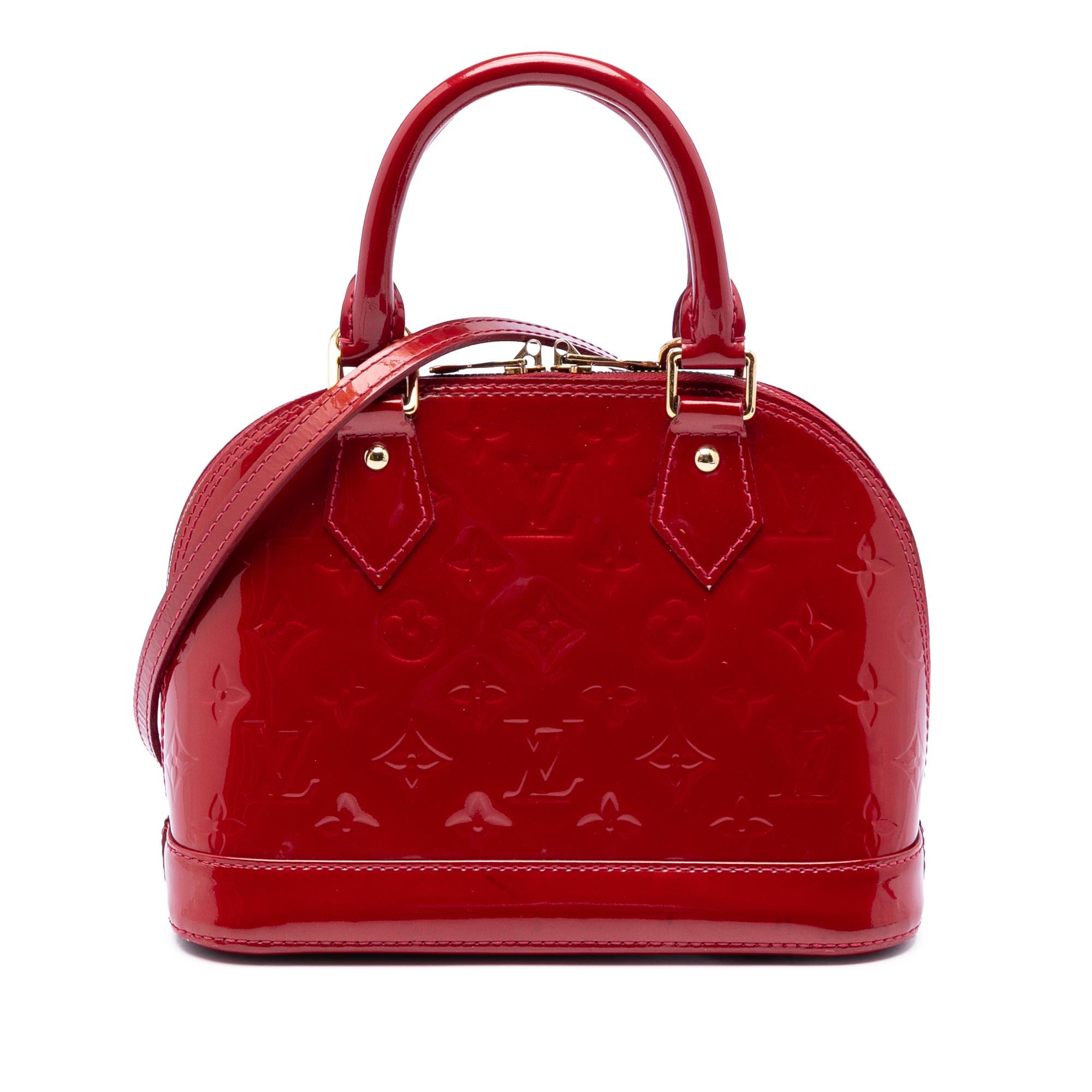 Louis Vuitton Monogram Vernis Alma BB