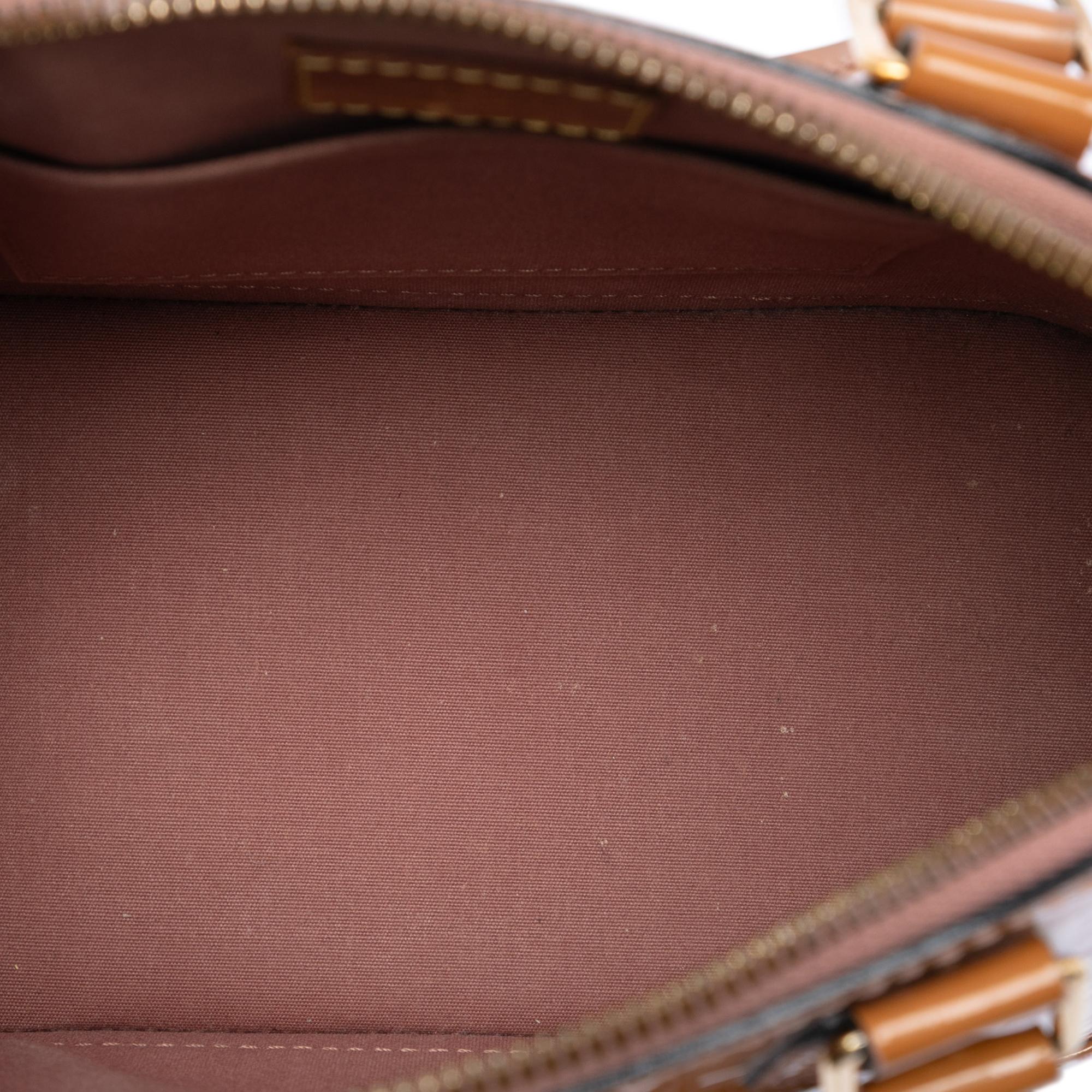 Louis Vuitton Monogram Vernis Alma BB