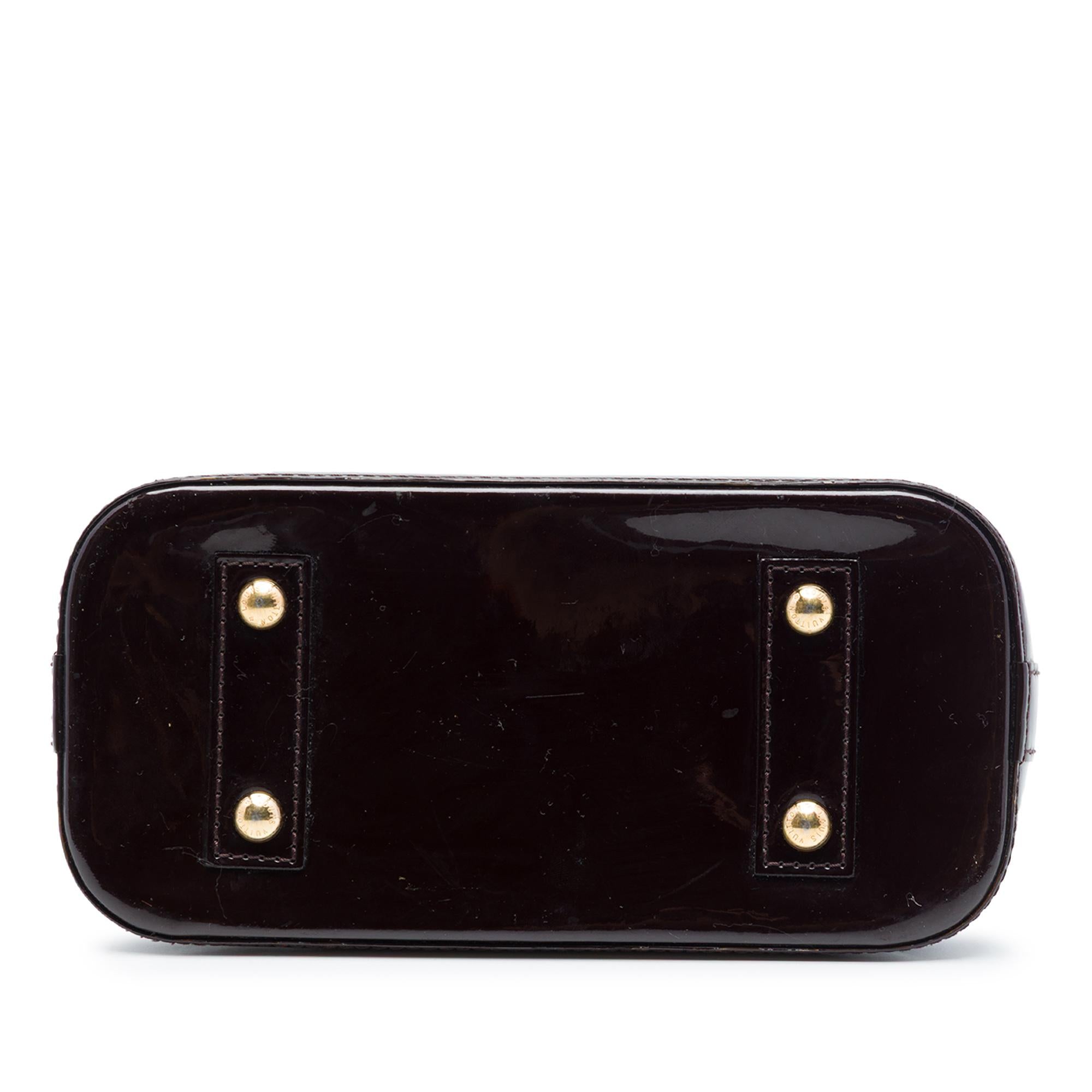 Louis Vuitton Monogram Vernis Alma BB