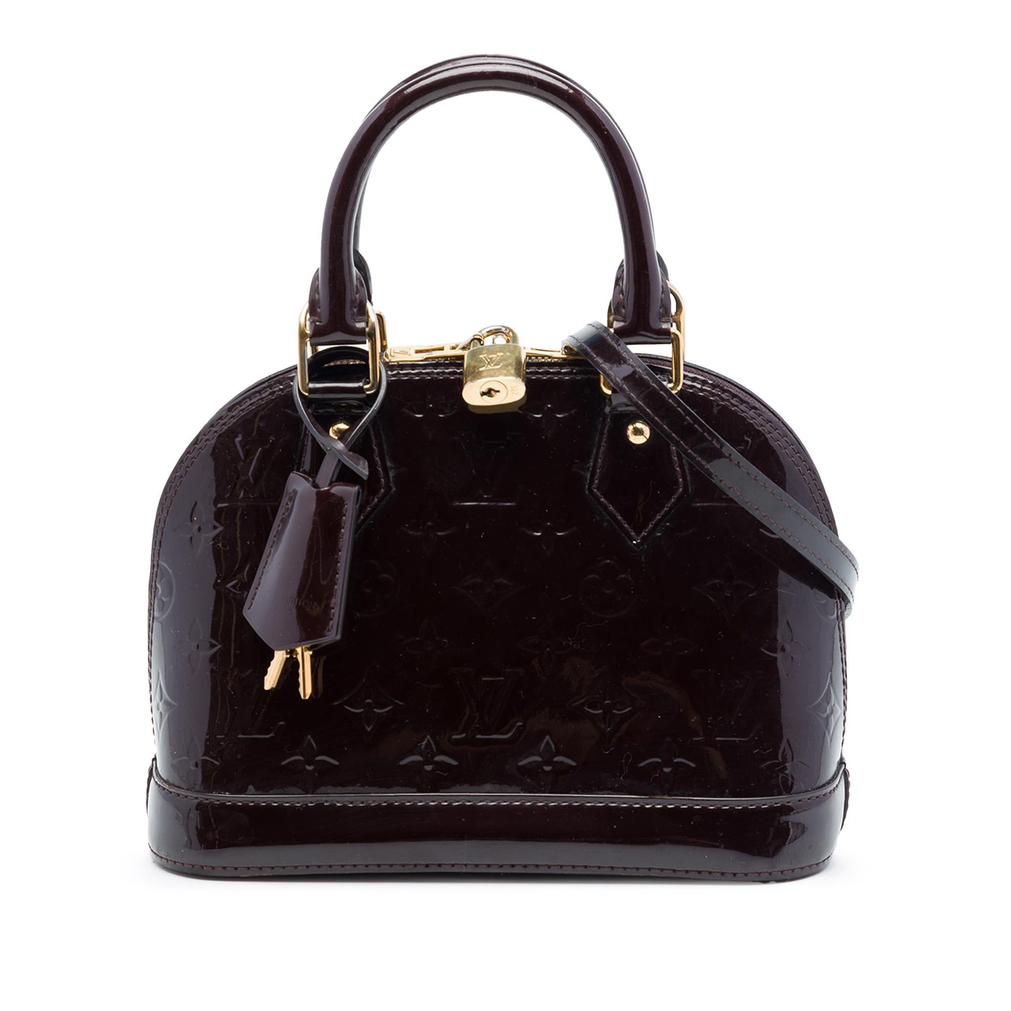 Louis Vuitton Monogram Vernis Alma BB