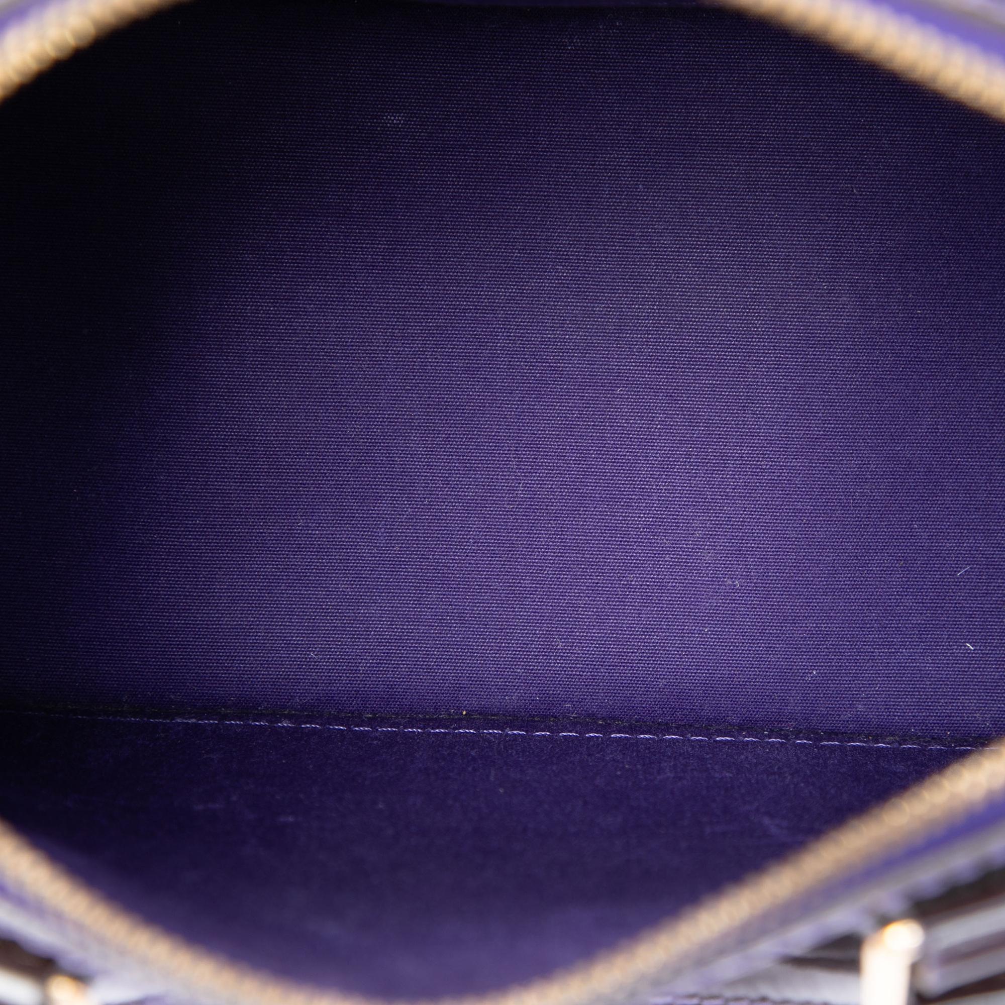 Louis Vuitton Monogram Vernis Alma BB