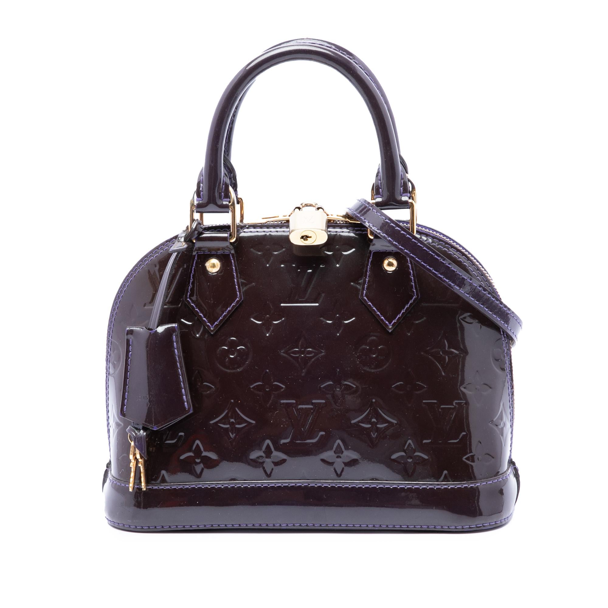 Louis Vuitton Monogram Vernis Alma BB