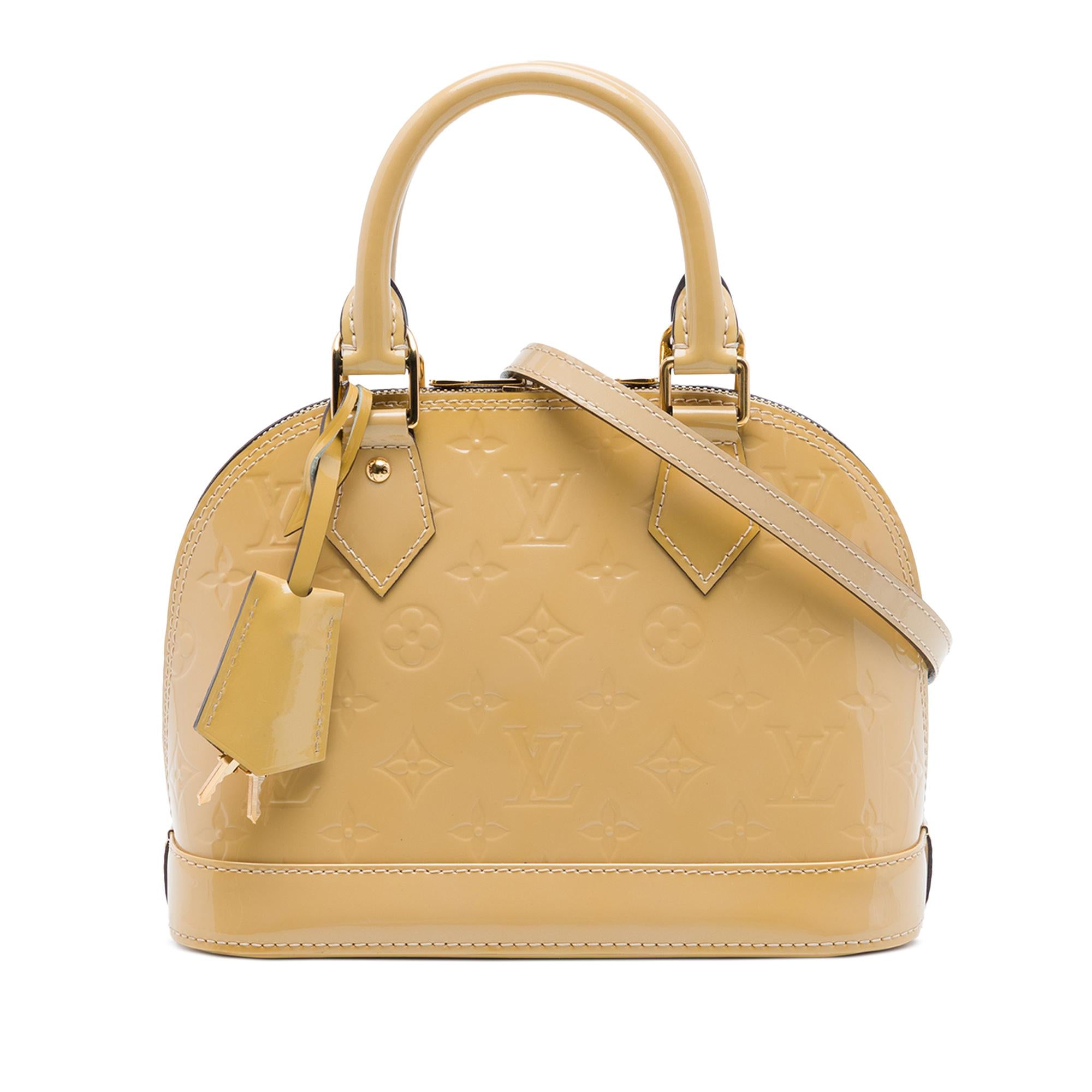 Louis Vuitton Monogram Vernis Alma BB