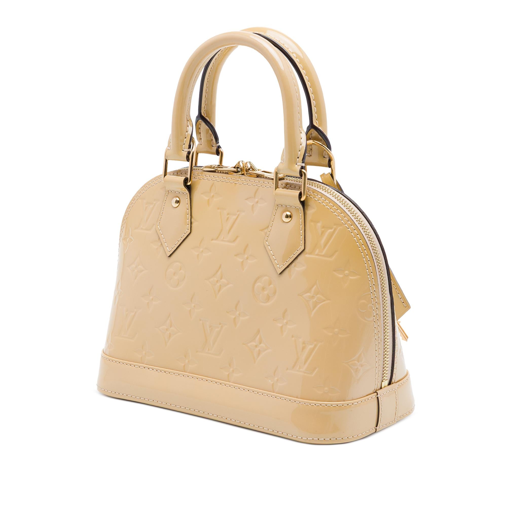Louis Vuitton Monogram Vernis Alma BB