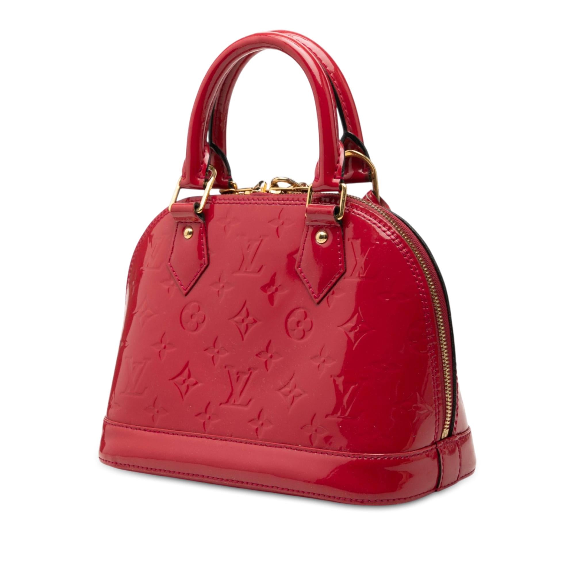 Louis Vuitton Monogram Vernis Alma BB